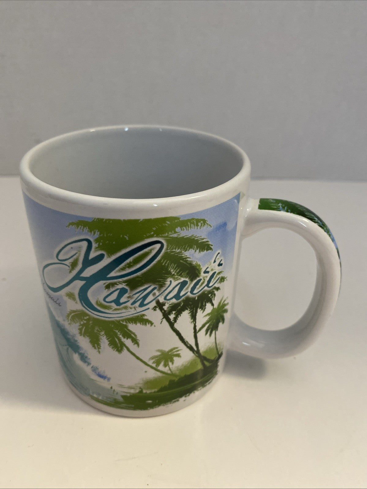 Hawaii Coffee Cup, Preowned, Great Condition Featuring All The Islands ￼