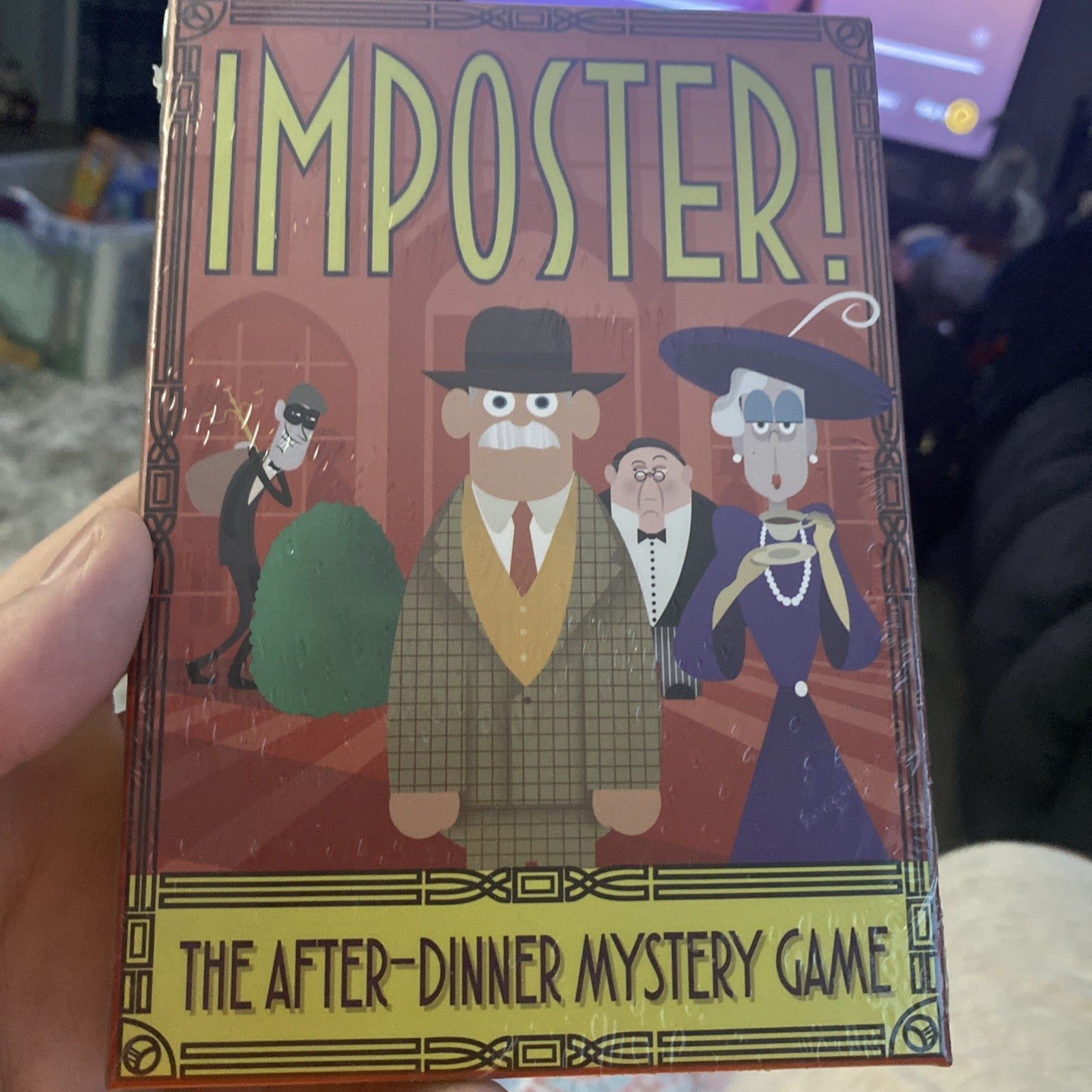 Imposter! The After-Dinner Mystery Card Game of Bluffing Clarendon SEALED 