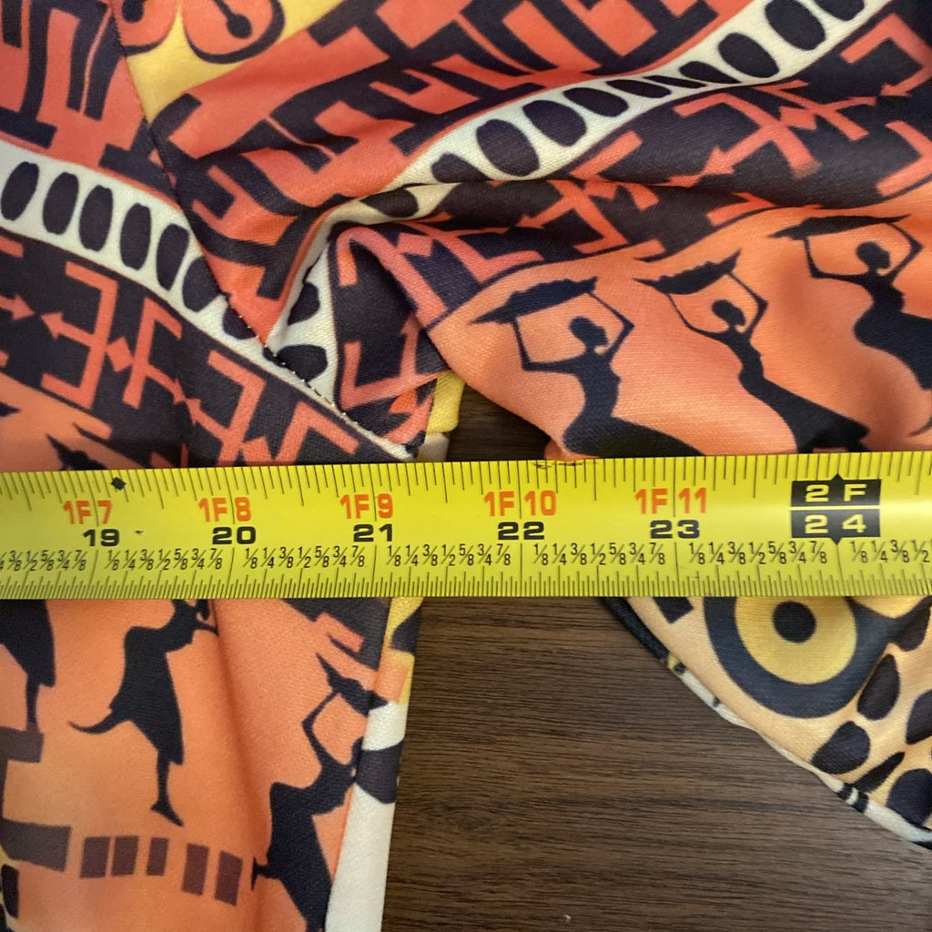 Vintage Men’s hoodie size medium Africa African print African hoodie