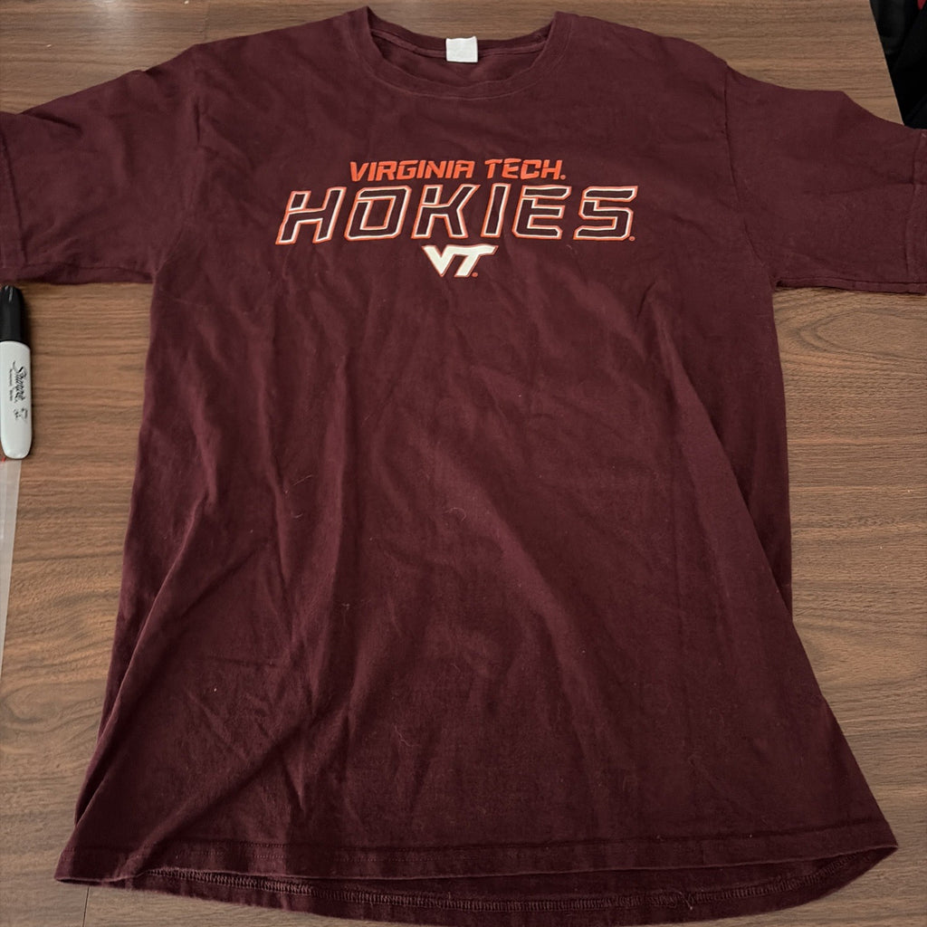 Virginia Tech Hokies Men’s Medium Short Sleeve T-Shirt Maroon