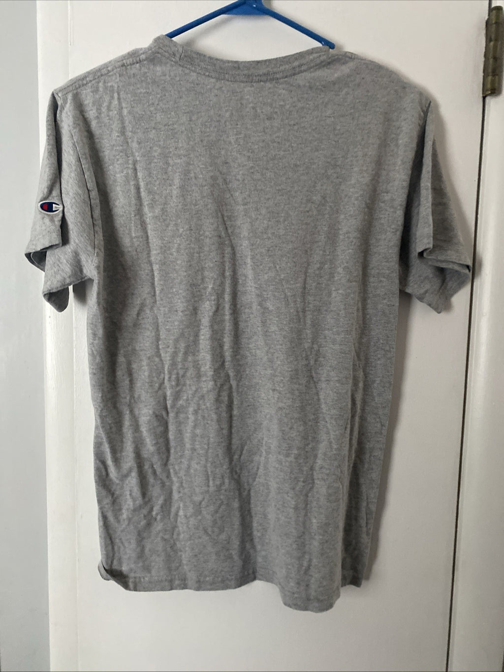 Men's-Champion  Heather Gray Vanderbilt Commodores Arch Over Logo T-Shirt small