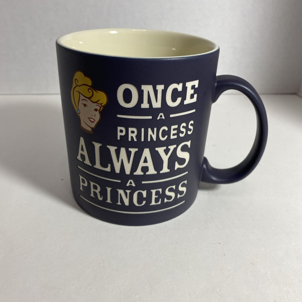 Walt Disney Parks Cinderella  Mug - Once a Princess Always a Princess -Purple