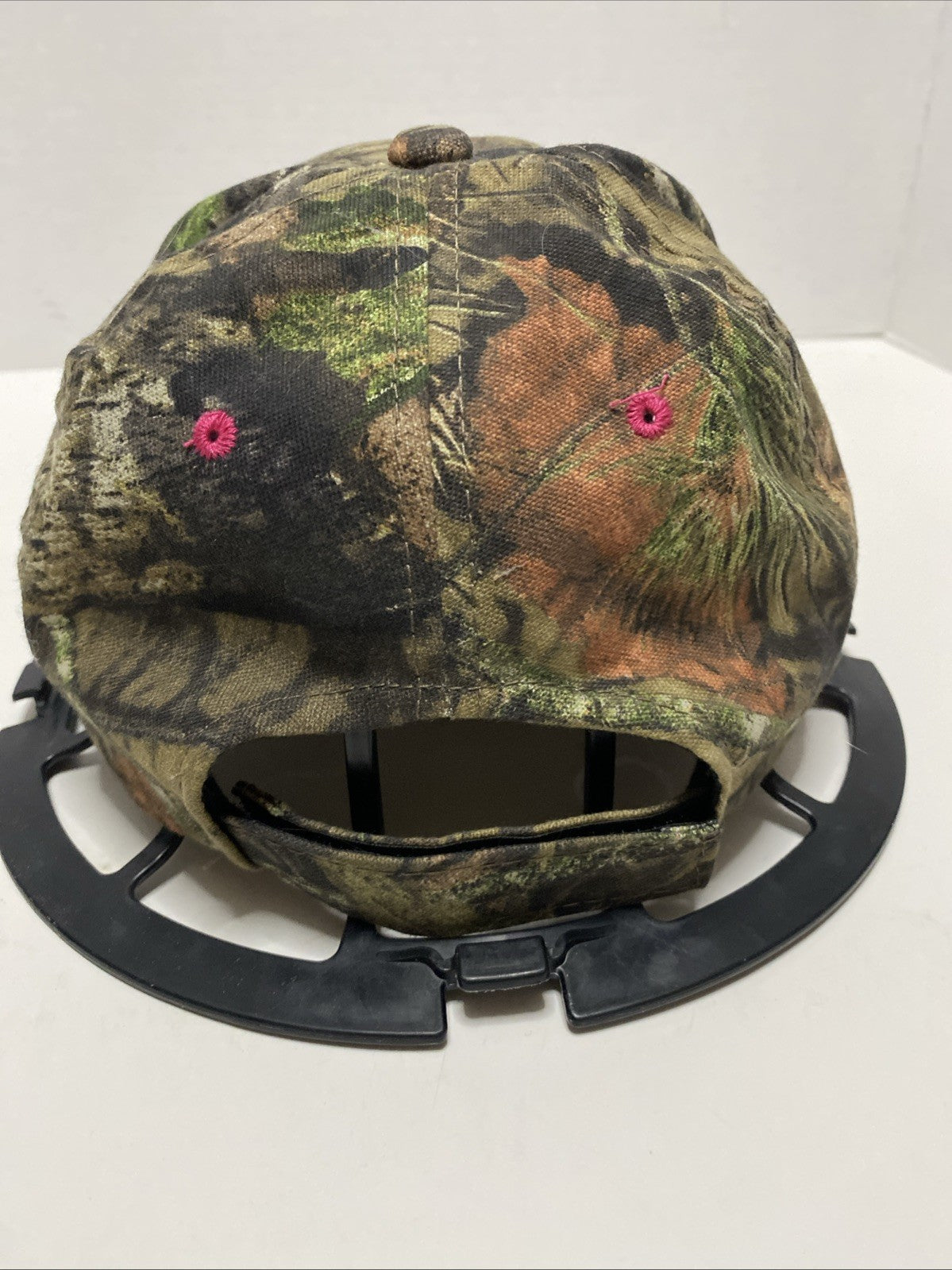 Mossy Oak Camo Camouflage Women’s Pink Logo Hunting Hat Outdoor Cap