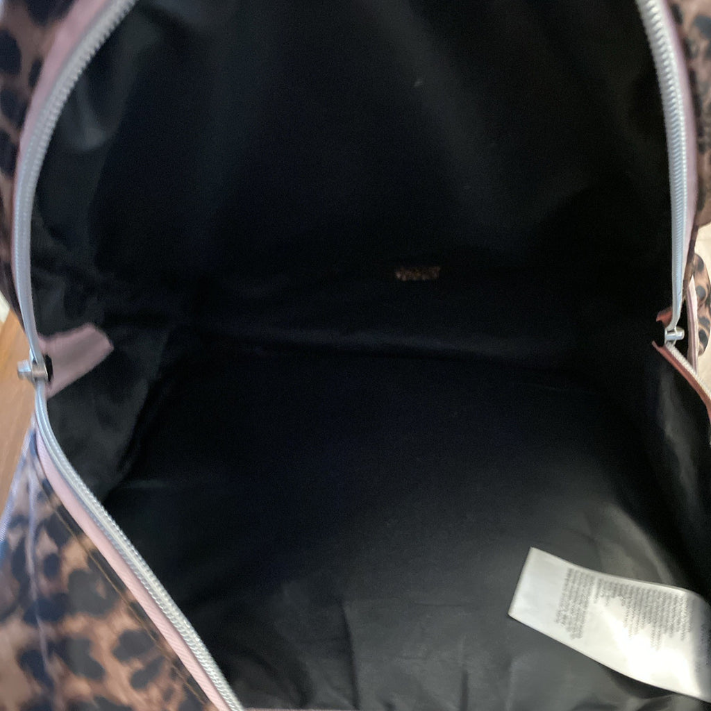 Hurley Girl's Flip Sequin Pocket Backpack Leopard Print