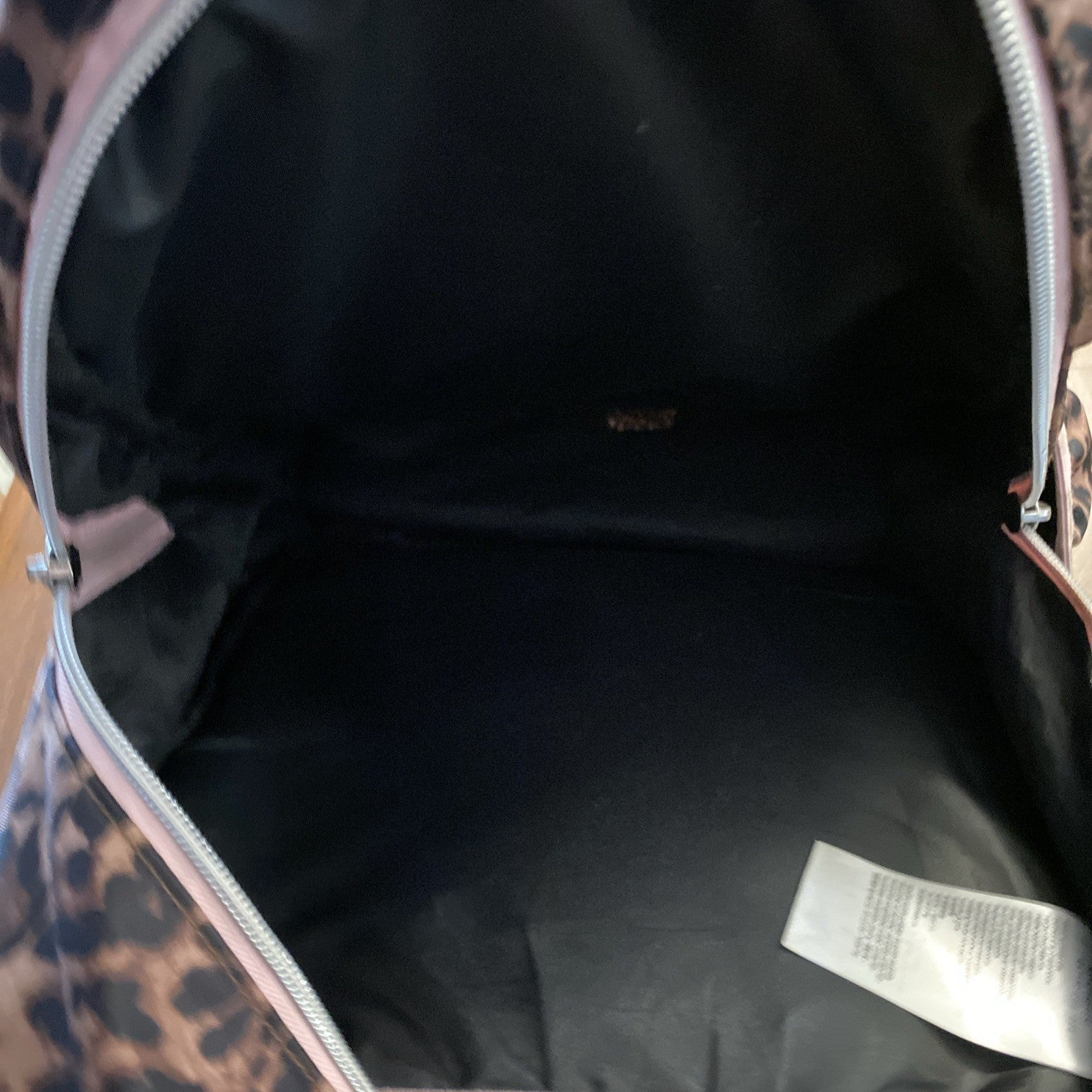 Hurley Girl's Flip Sequin Pocket Backpack Leopard Print