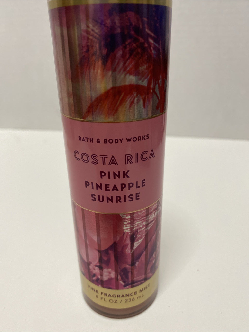 1 Bath & Body Works PINK PINEAPPLE SUNRISE Fine Fragrance Mist Body Spray 8 oz