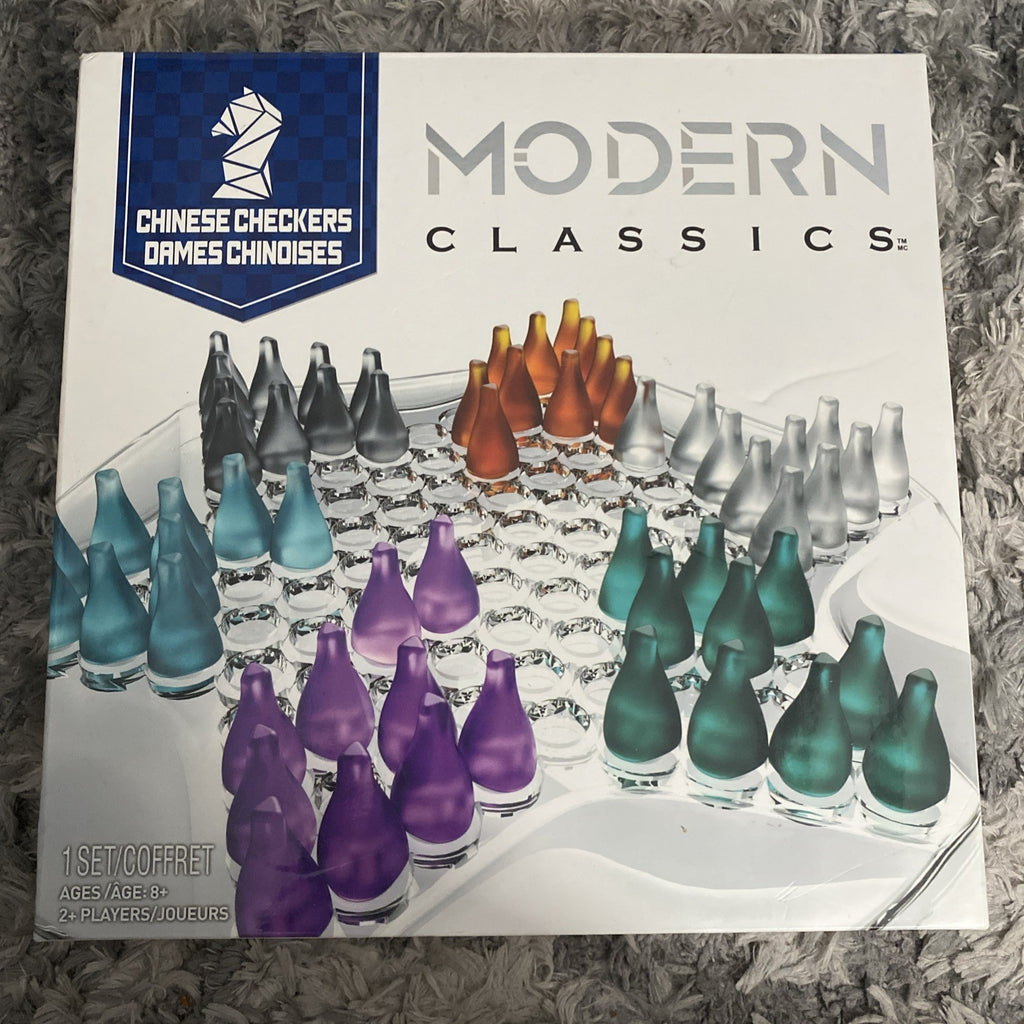 Modern Classics Game Board & Pieces Chinese Checkers