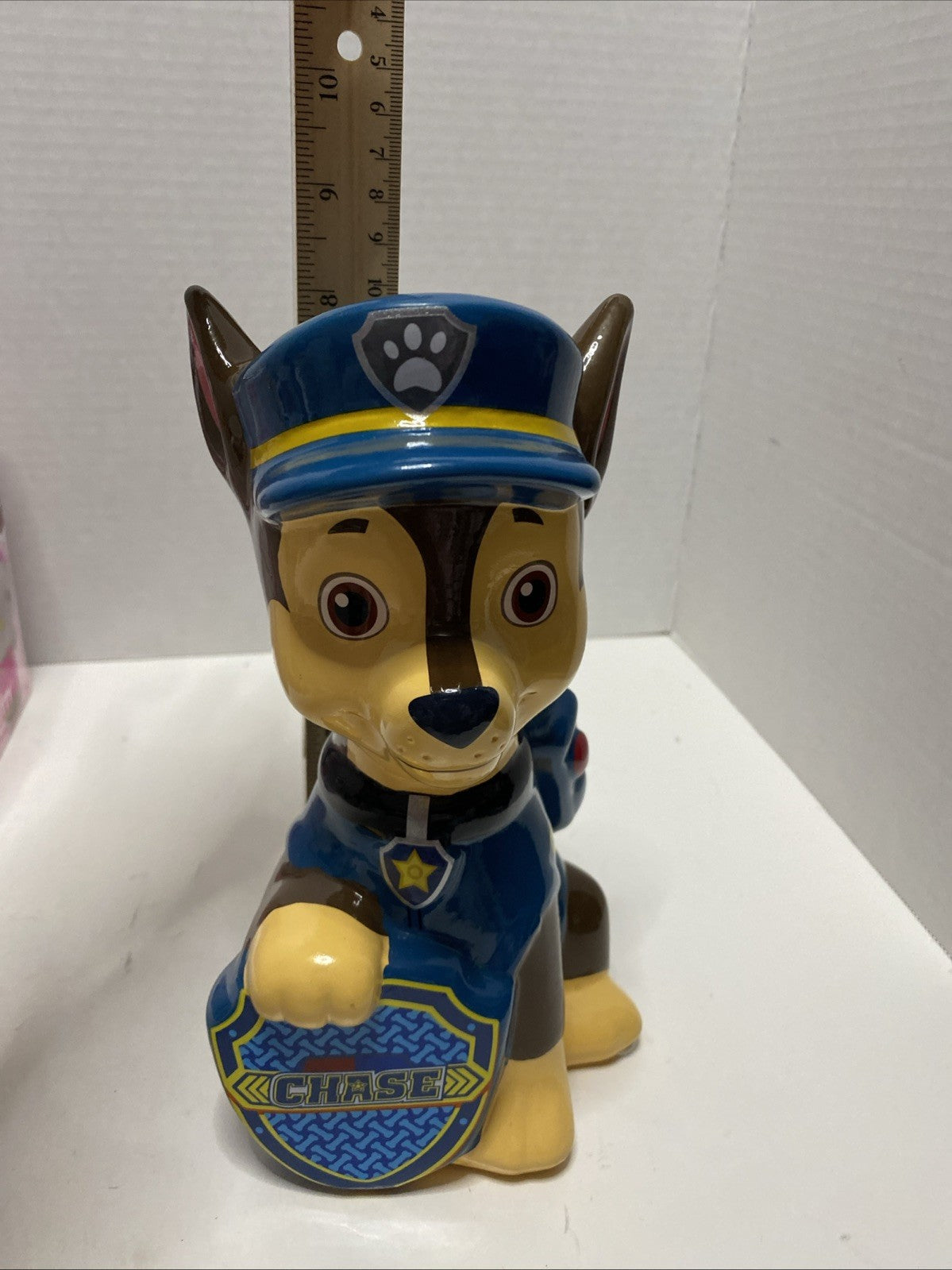 Nickelodeon Paw Patrol Chase Ceramic Coin Bank 2016