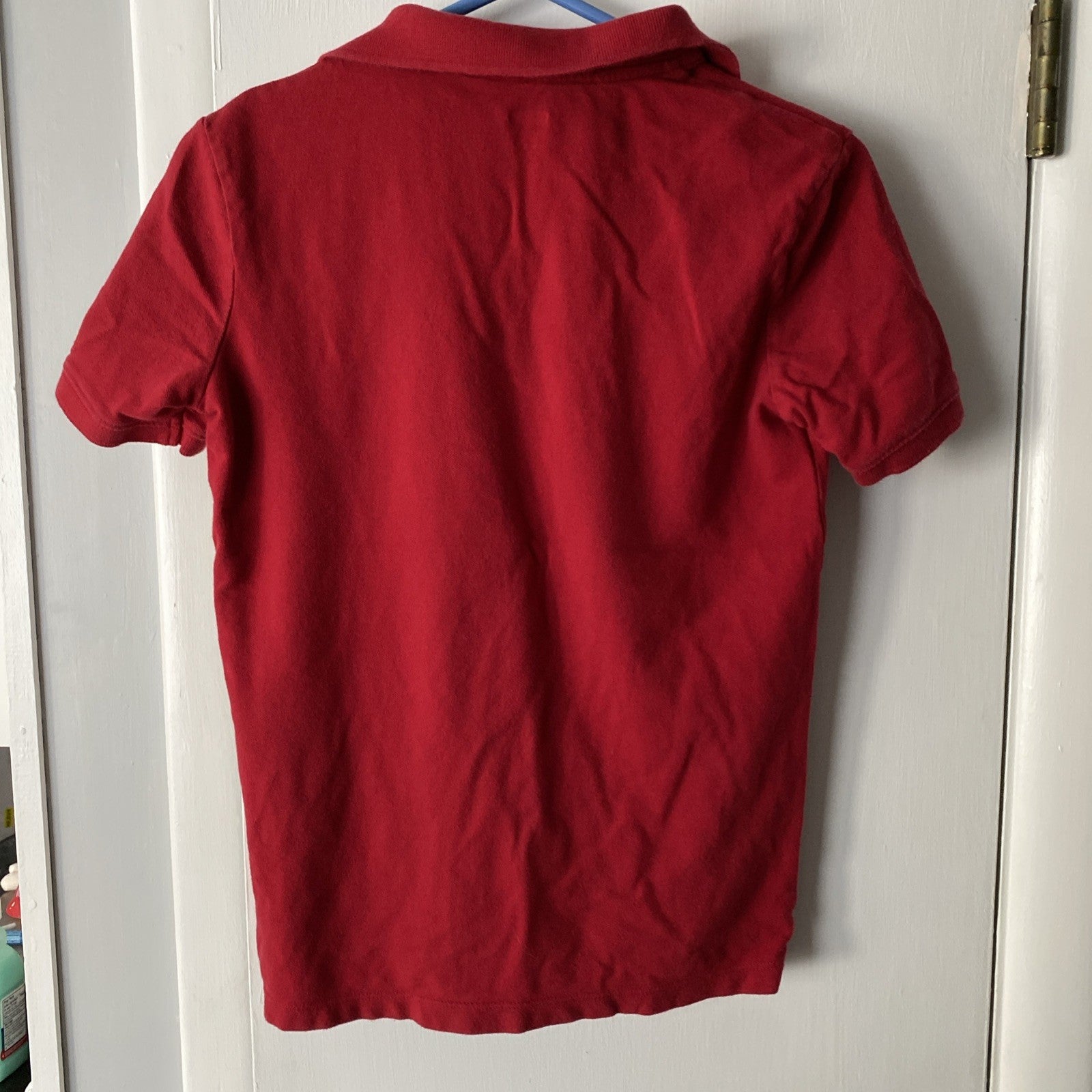 Old Navy kids size large 10–12 stretch polo color red short sleeve
