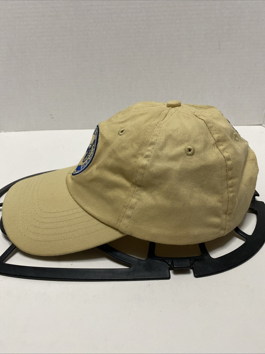 Columbus Blue Jackets Hat Cap ~ CBJ Cannon Embroidery Brass Buckle Never Worn