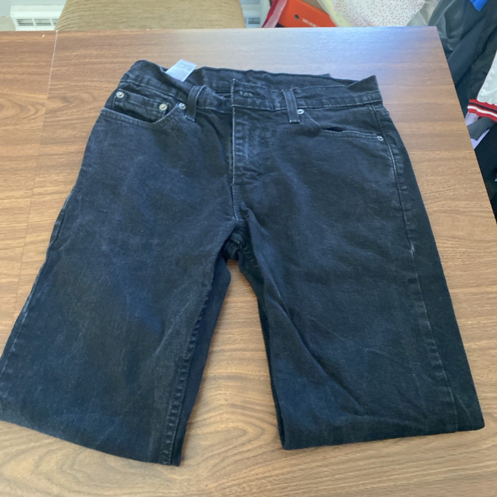 Levis 511 Jeans Mens 32 X 30 Slim Fit Blue Denim Medium Dark Wash Free Shipping