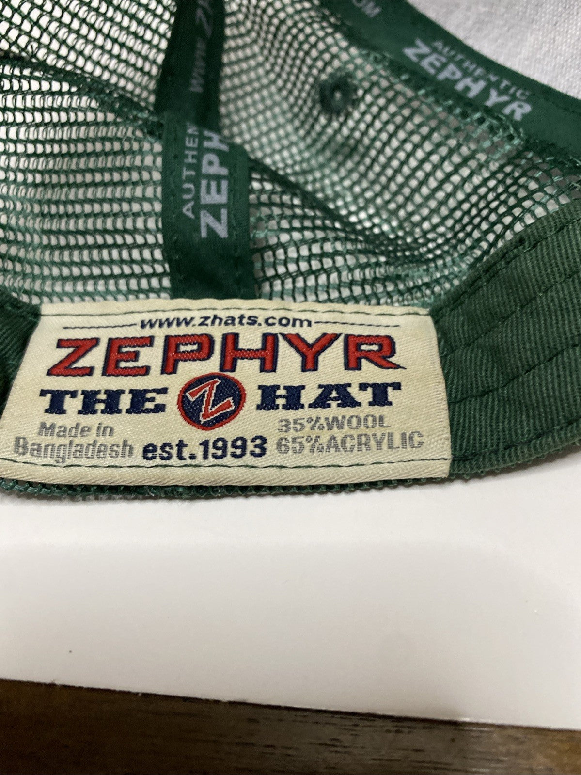 Zephyr the hat Ohio university bobcat trucker hat adjustable back