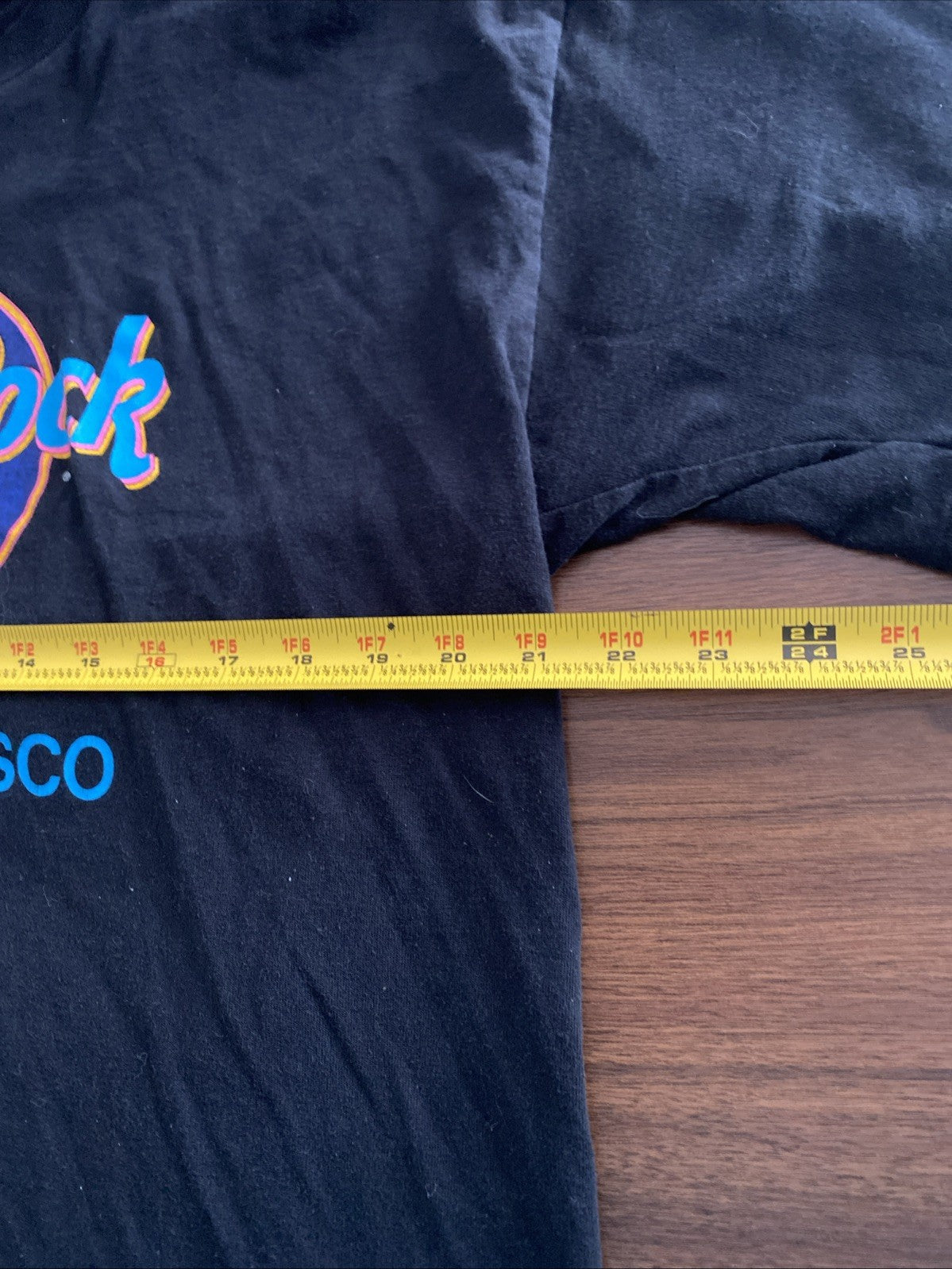 Vintage Hard Rock Cafe San Francisco Shirt Black Single Stitch USA Made Size XL