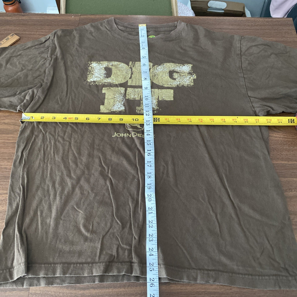 Vintage John Deere Dig It T Shirt Size XL free shipping