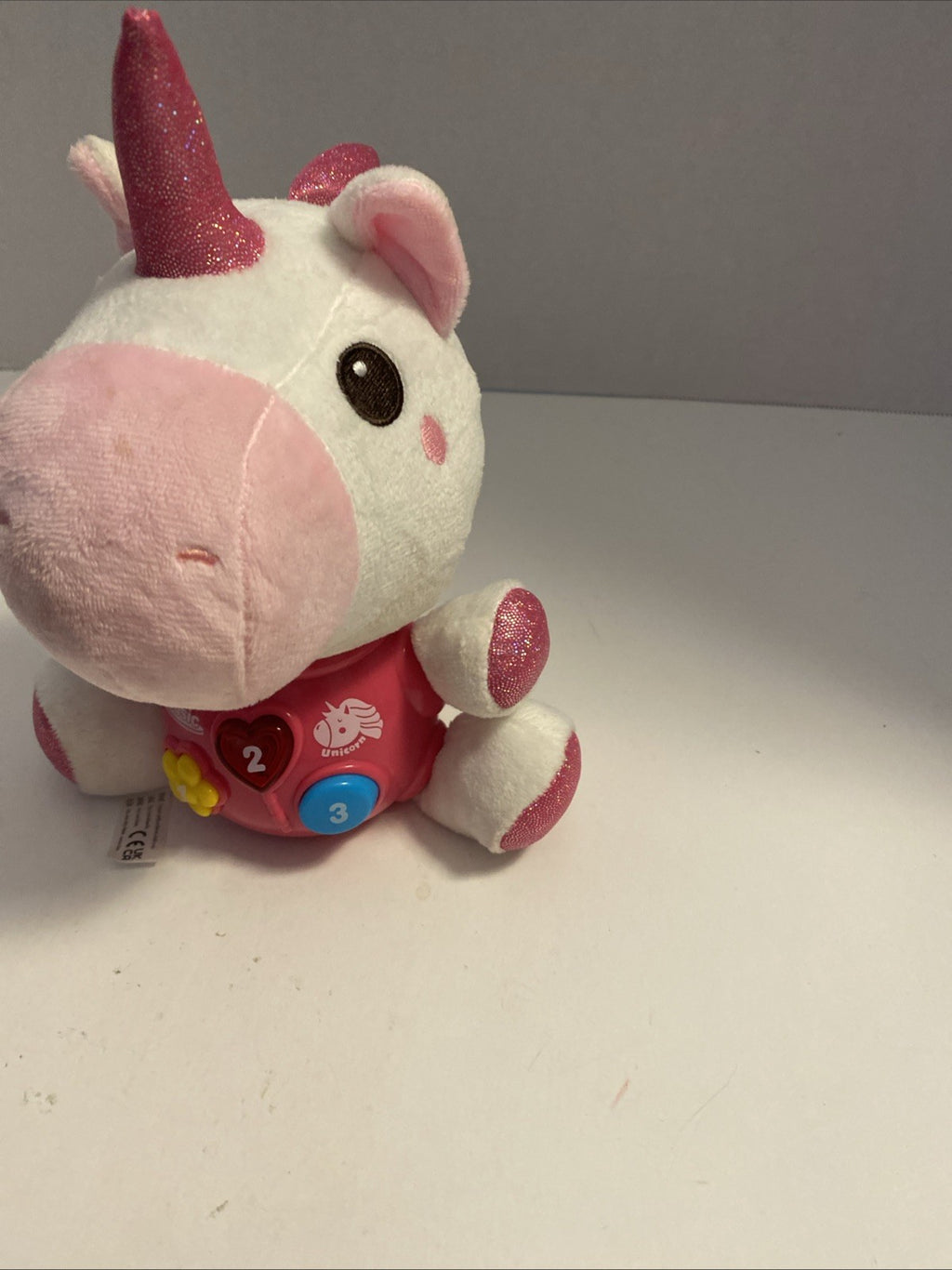 Vanmor iPlay iLearn Baby Unicorn Musical Toys Light Sound 0-18 mos Nursery Works
