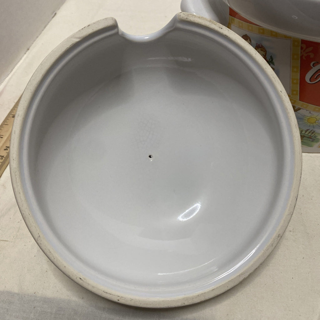 Campbell’s Soup Kids Handle Serving Tureen Crock Soup Bowl With Cover