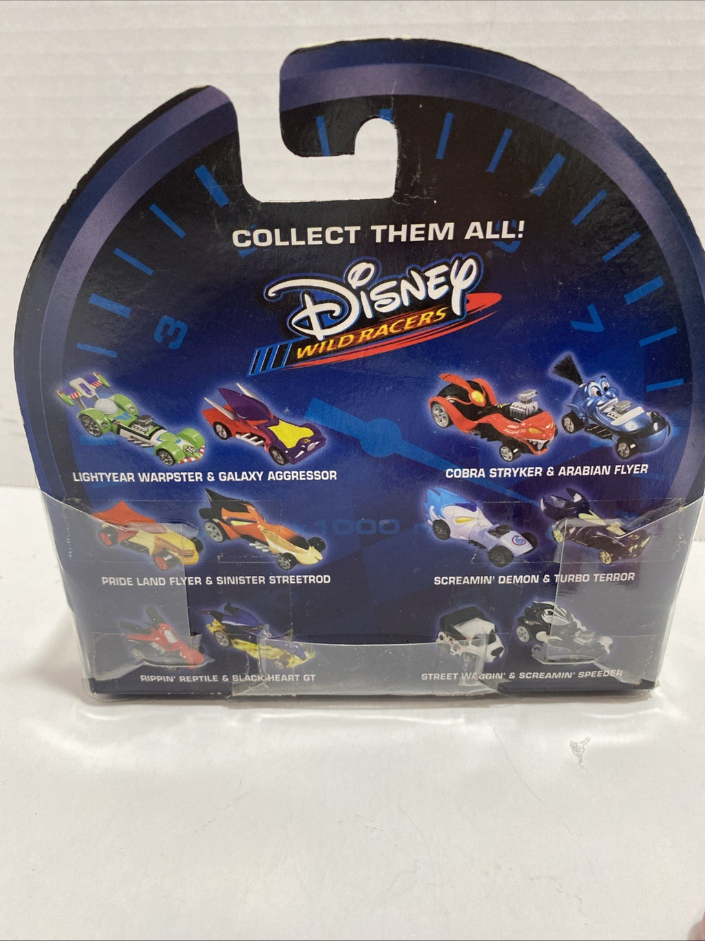 Rare Disney Hasbro 2002 Wild Racers M1 Turbo GT Hightailn' Turbo Die Cast HTF