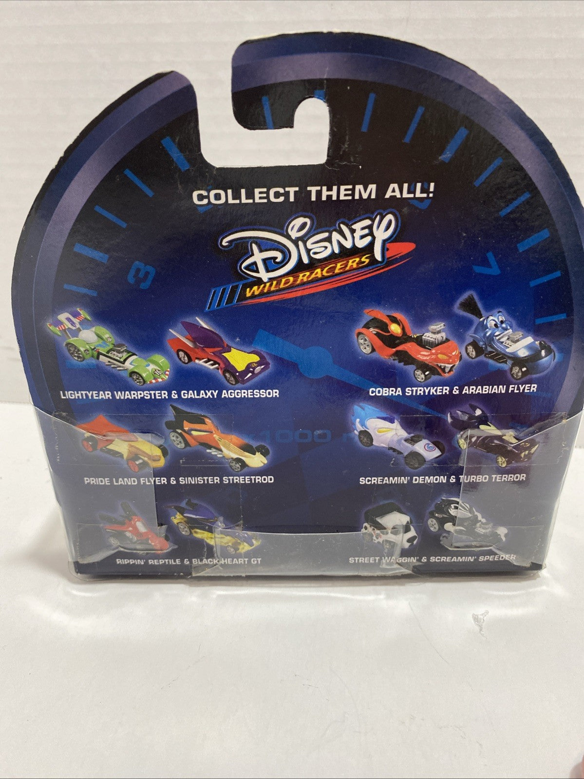 Rare Disney Hasbro 2002 Wild Racers M1 Turbo GT Hightailn' Turbo Die Cast HTF