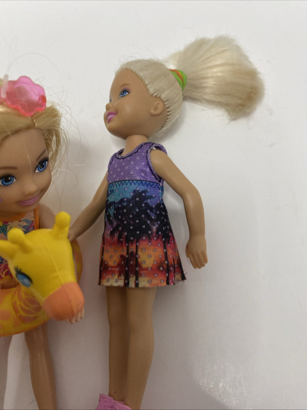 Lot of3 Dolls Chelsea & Kelly Dolls Plus Friends