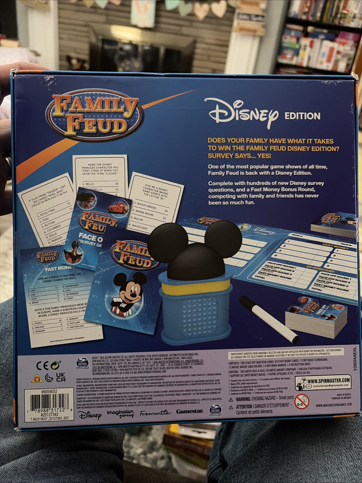 Family Feud Disney Edition Box Set Brand New Fun Family Game