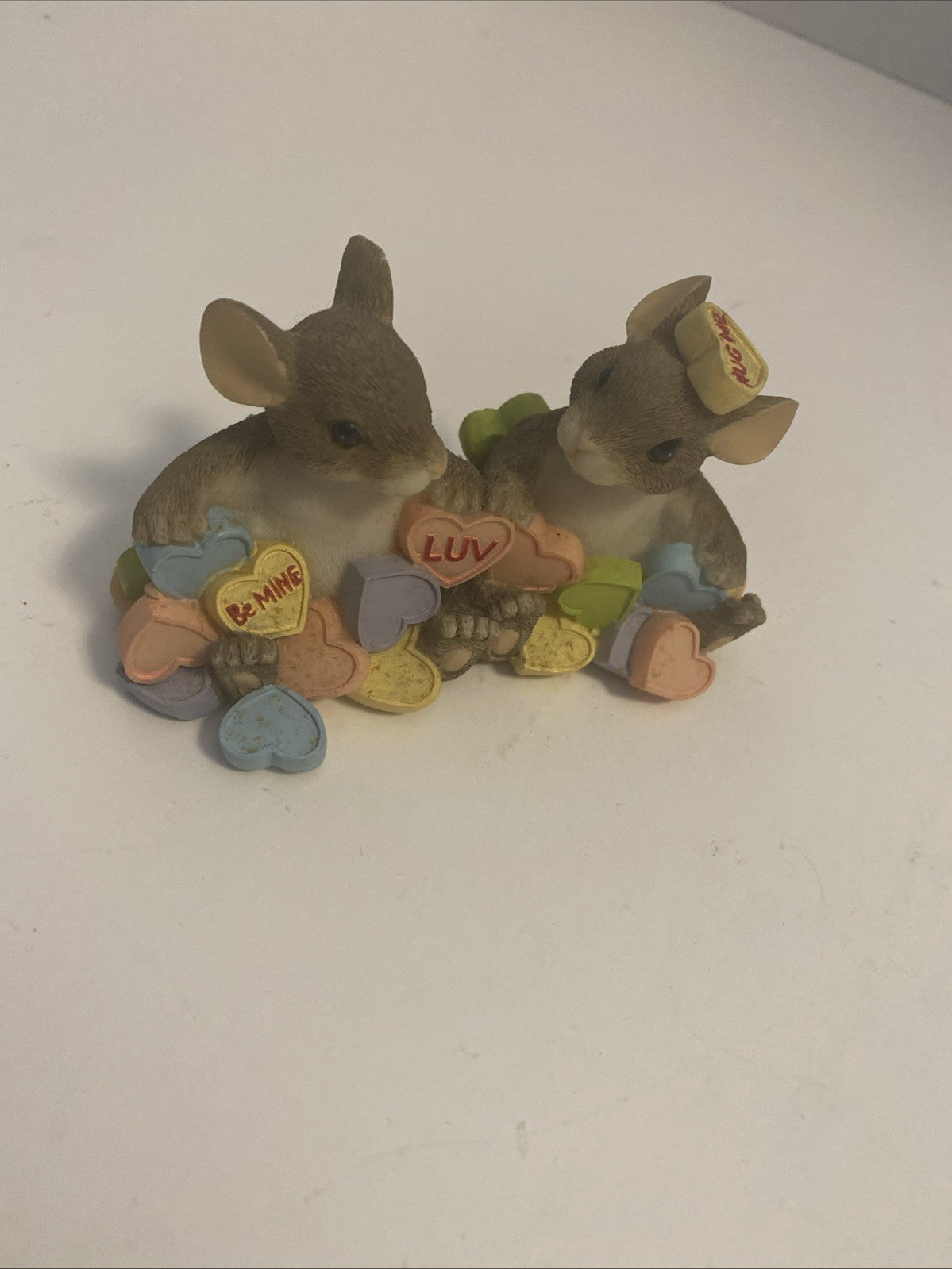 Charming Tails Fitz Floyd Mouse Figure You're My Sweet Heart