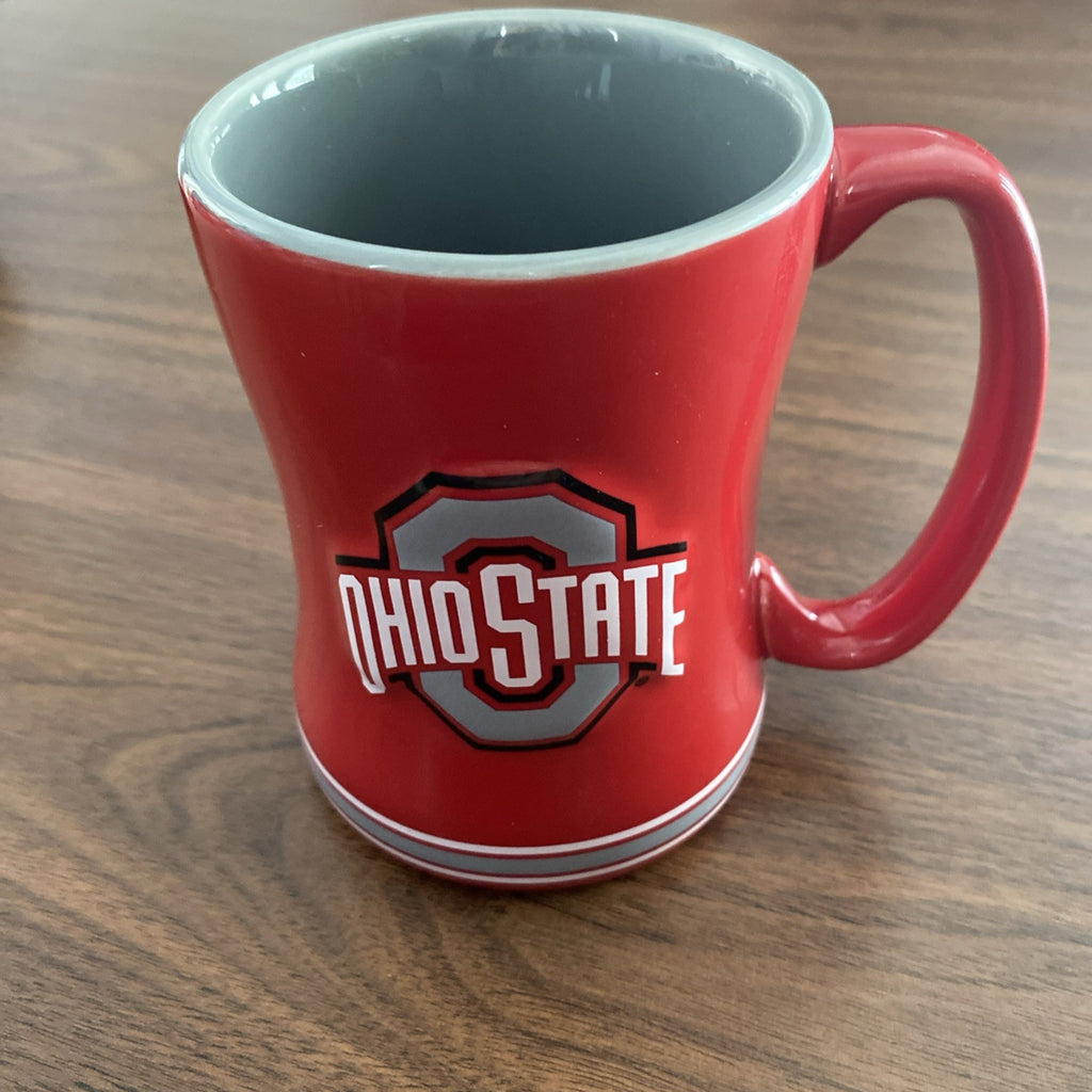 Ohio State Buckeyes Mug Red Black Gray