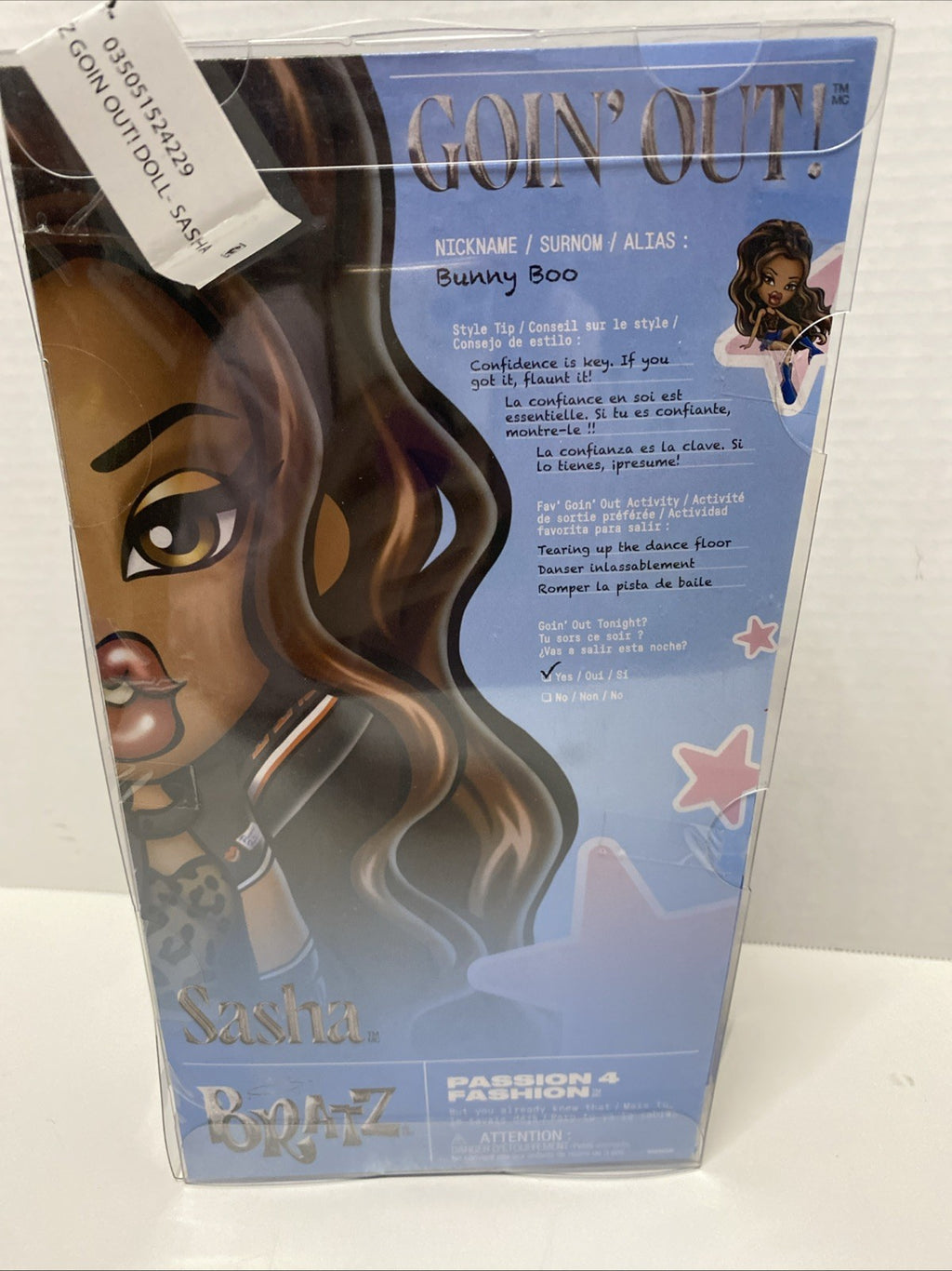 Bratz Goin' Out! Sasha Fashion Doll