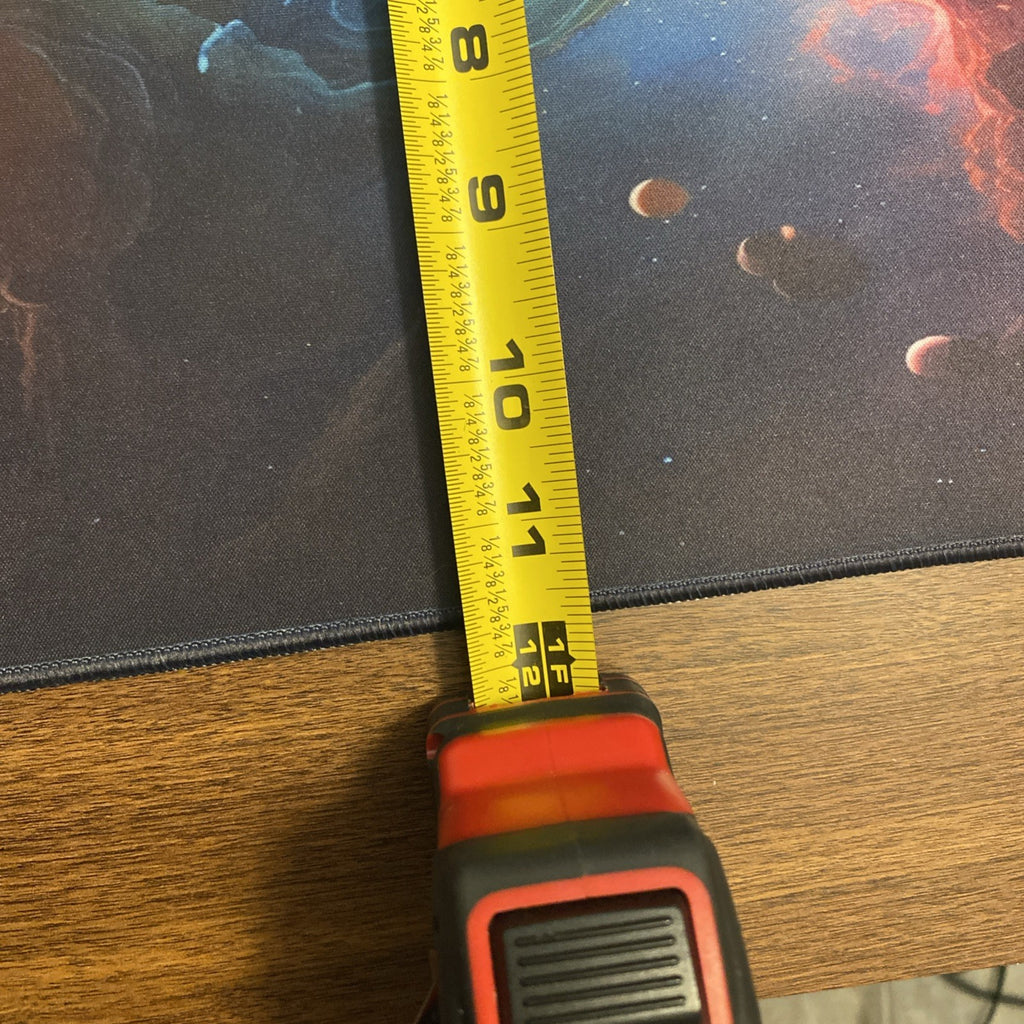 Large Extended Galaxy Gaming Mouse Pad. 30 X 12 See Pic For Measurements