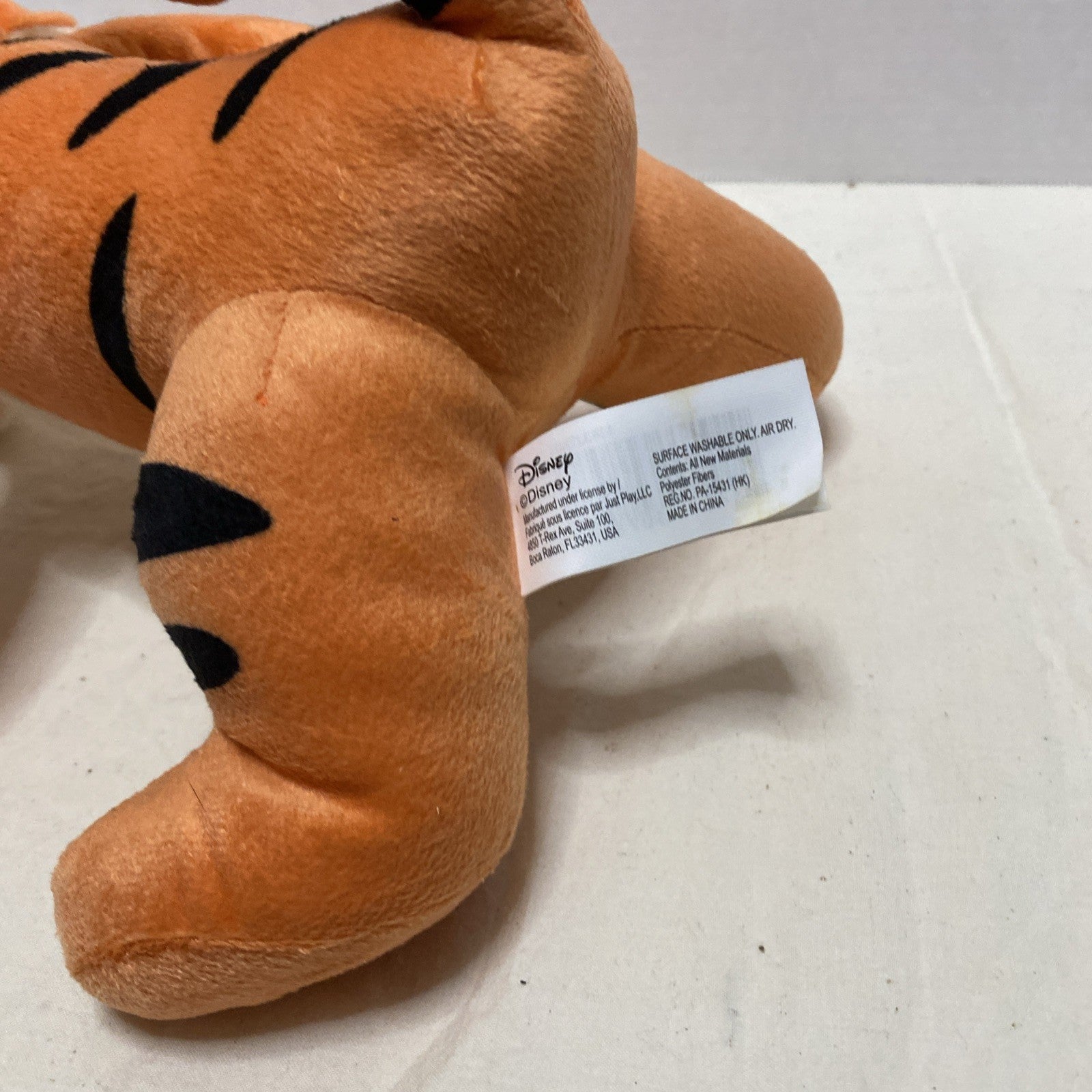 NWT Disney Just Play Winnie the Pooh  TIGGER Plush STUFFED ANIMAL TOY