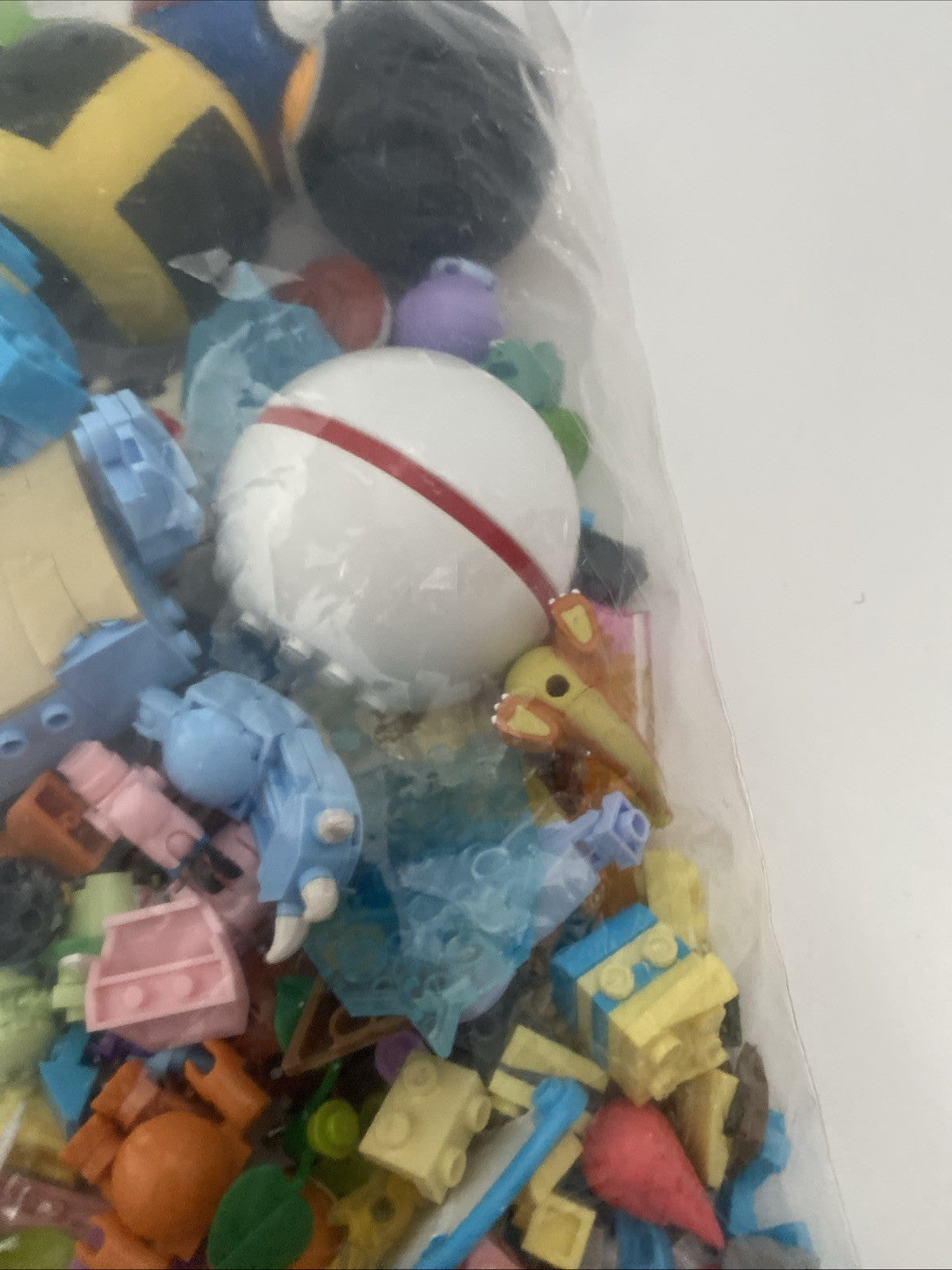 Pokémon Legos and Pokémon McDonald’s land toys bulk just under 2 pounds