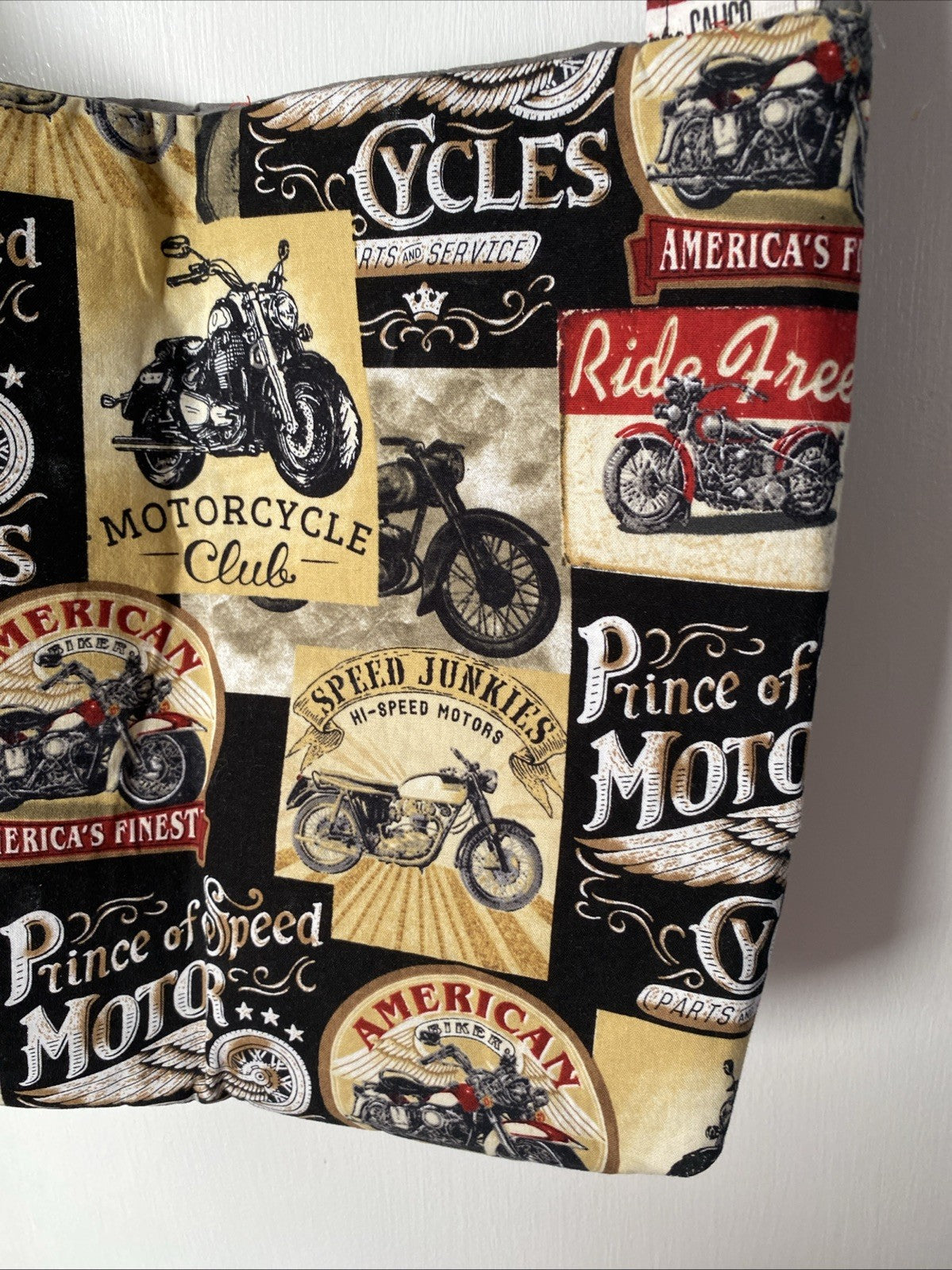 Homemade motorcycle Bag