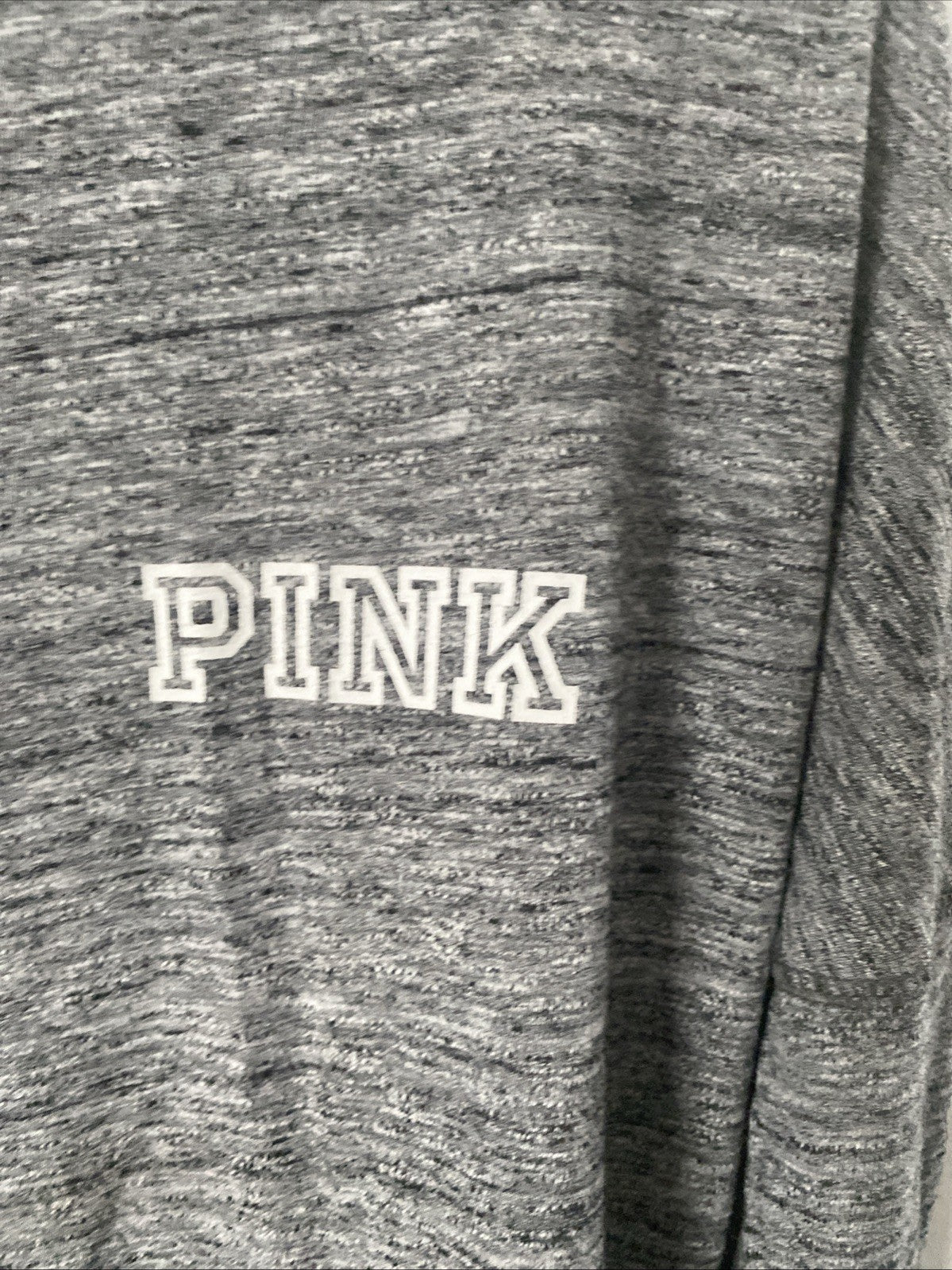 Victoria's Secret Pink Lightweight Pullover Crew Gray Small