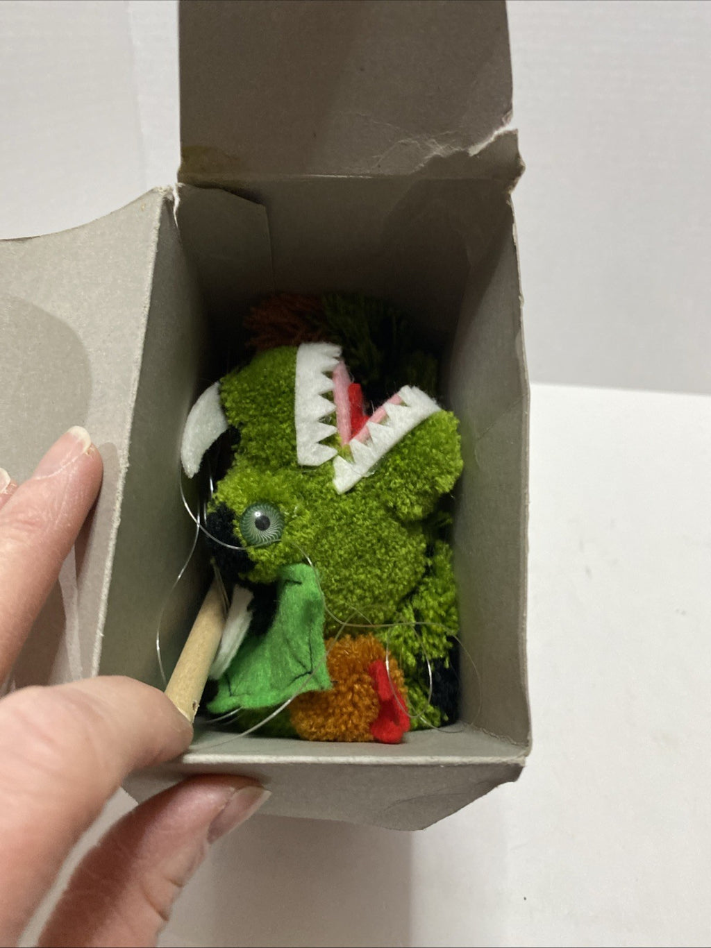 Mr. Weaver's Walkin Wobblers Wally Waddles Plush String Puppet “Scorch” Dragon