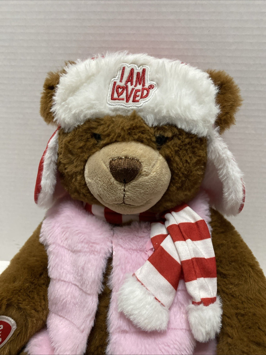 I AM LOVED Limited Edition Build A Bear 16" Plush Helzberg Diamonds Bag