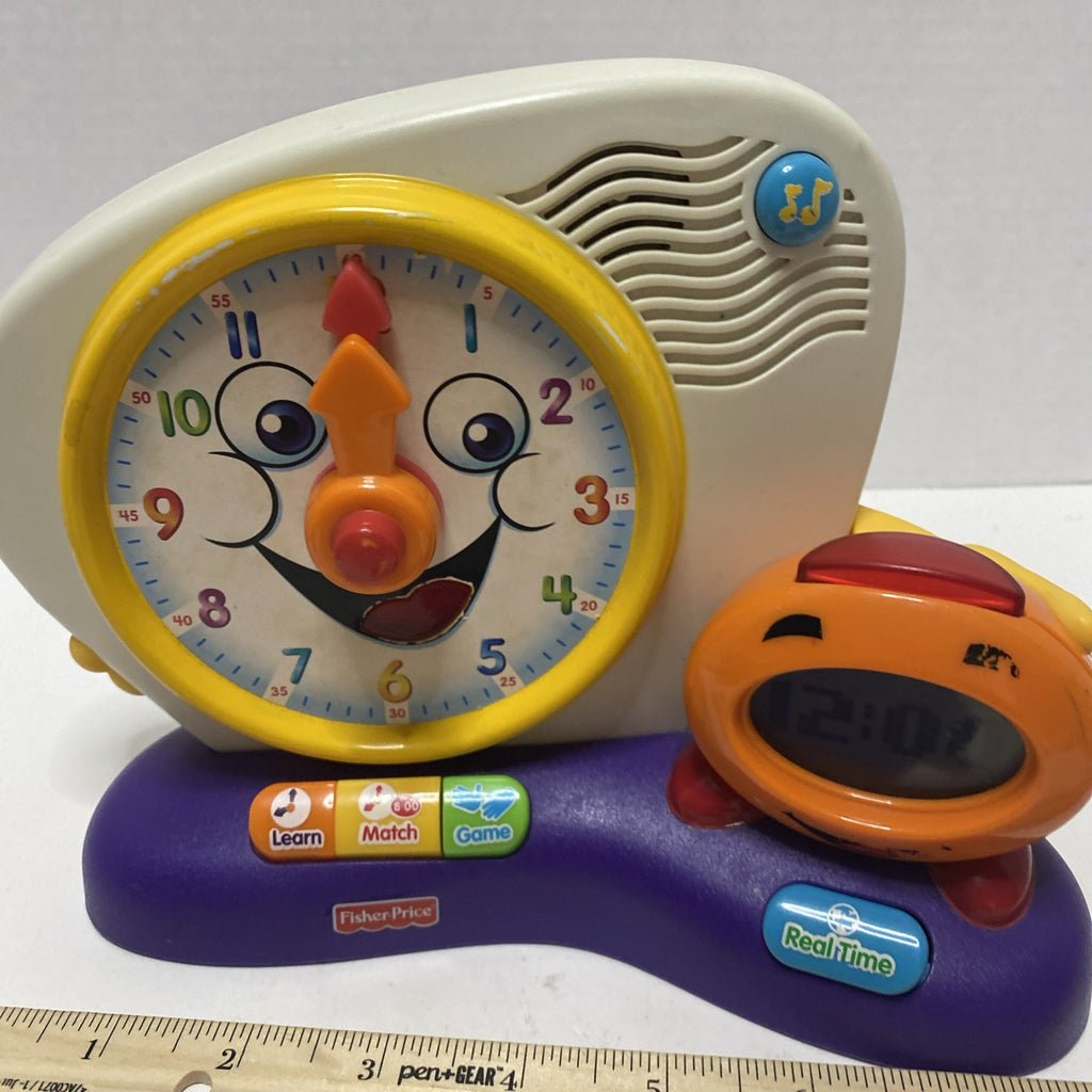Fisher Price Fun 2 Learn TEACHING CLOCK
