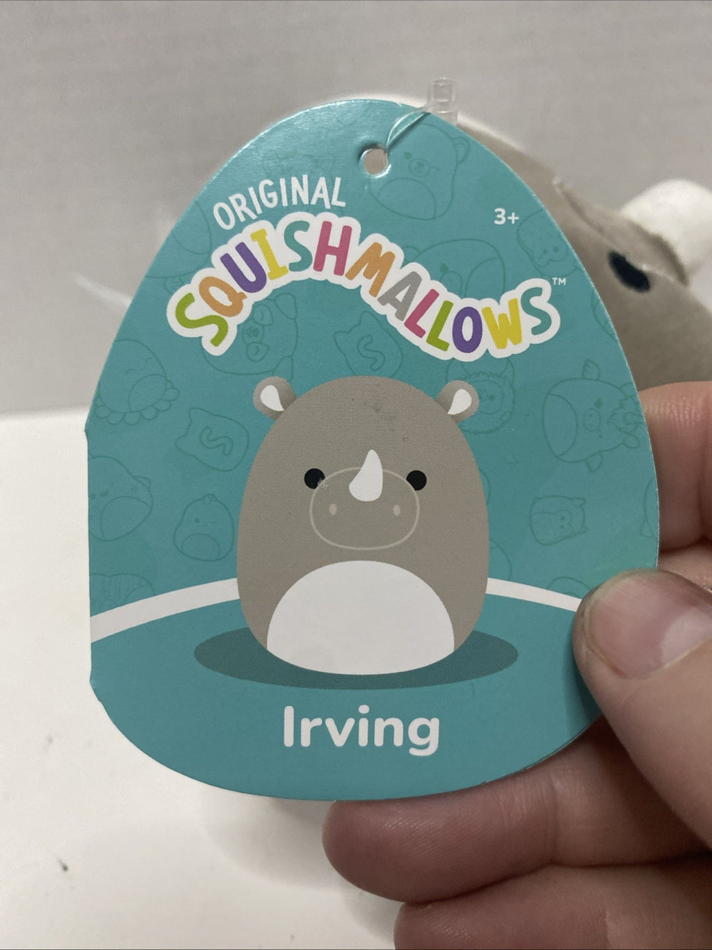 Squishmallows  Irving the Rhino  5"