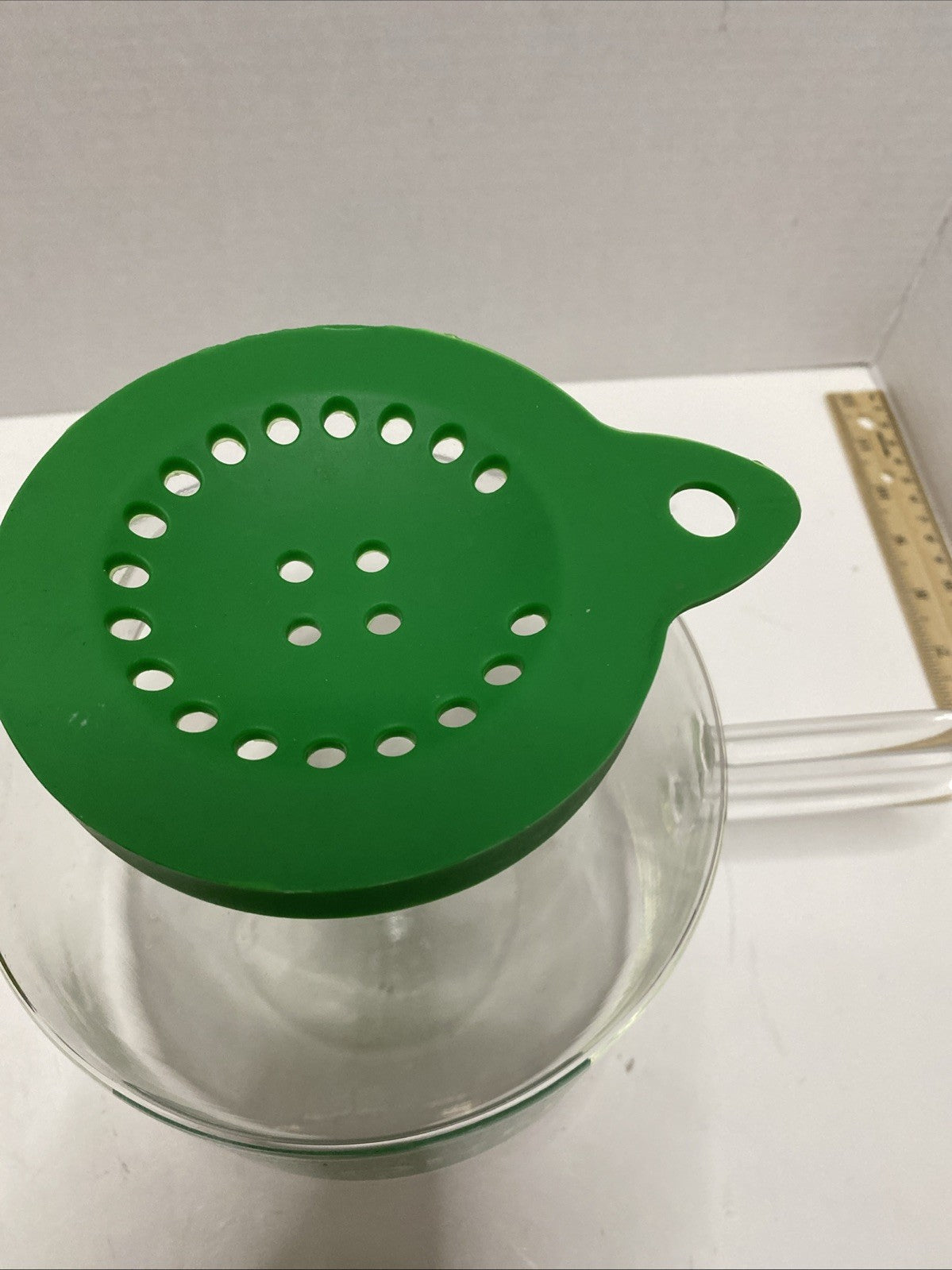 Catamount Flameware Corn Popper Microwave Dishwasher WITH LID