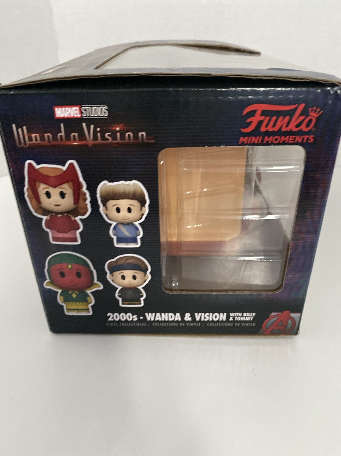 Funko Mini Moments-Wandavision 2000's- Wanda & Vision w/Billy & Tommy- NIB
