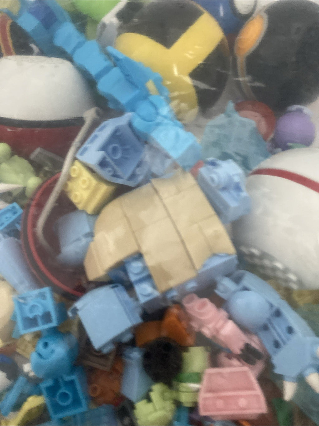 Pokémon Legos and Pokémon McDonald’s land toys bulk just under 2 pounds