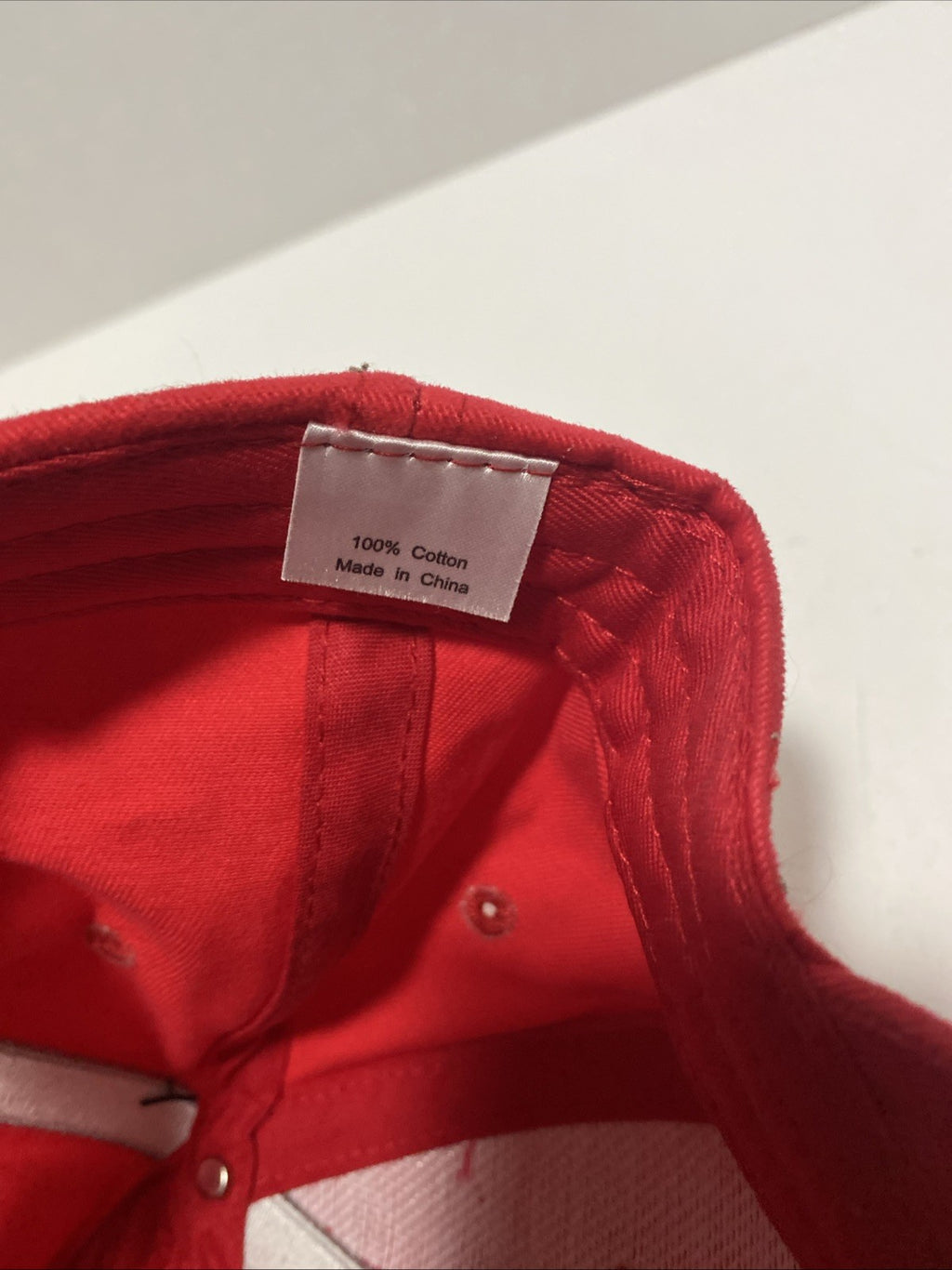 Ohio Ohio State buckeyes baseball cap red NWT adjustable back