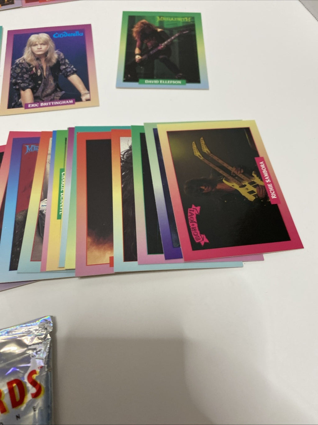 Lot of rock cards series one assorted cards please see pictures 42 Cards
