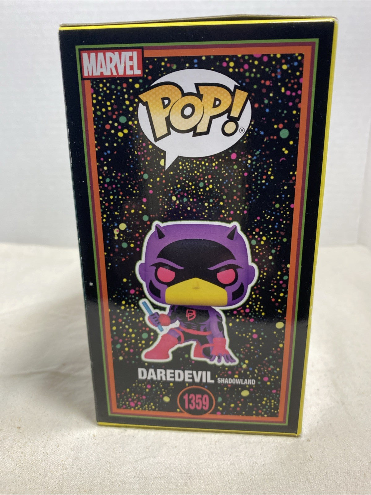 Funko Pop! Vinyl: Marvel - Daredevil (Black Light) - Target (Exclusive) #1359