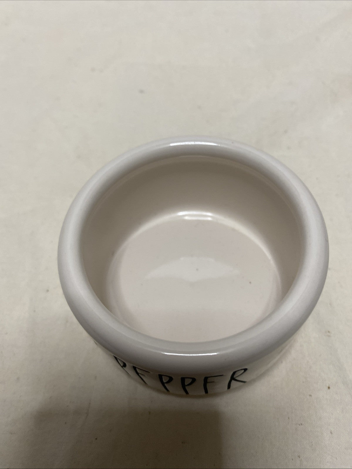 Rae Dunn Pepper only – Handcrafted Stoneware Spice Jar – Rustic Farmhouse Style