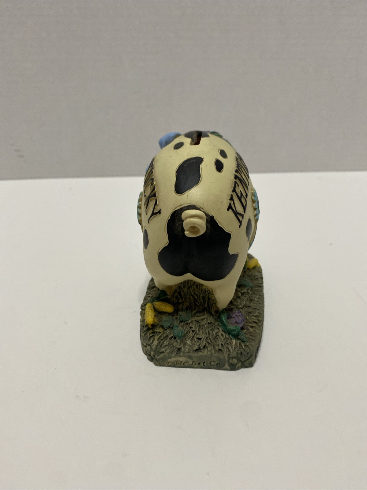 Vintage Kentucky Piggy Bank Fair 1st Place  Pig “Bringing Home The Bacon”