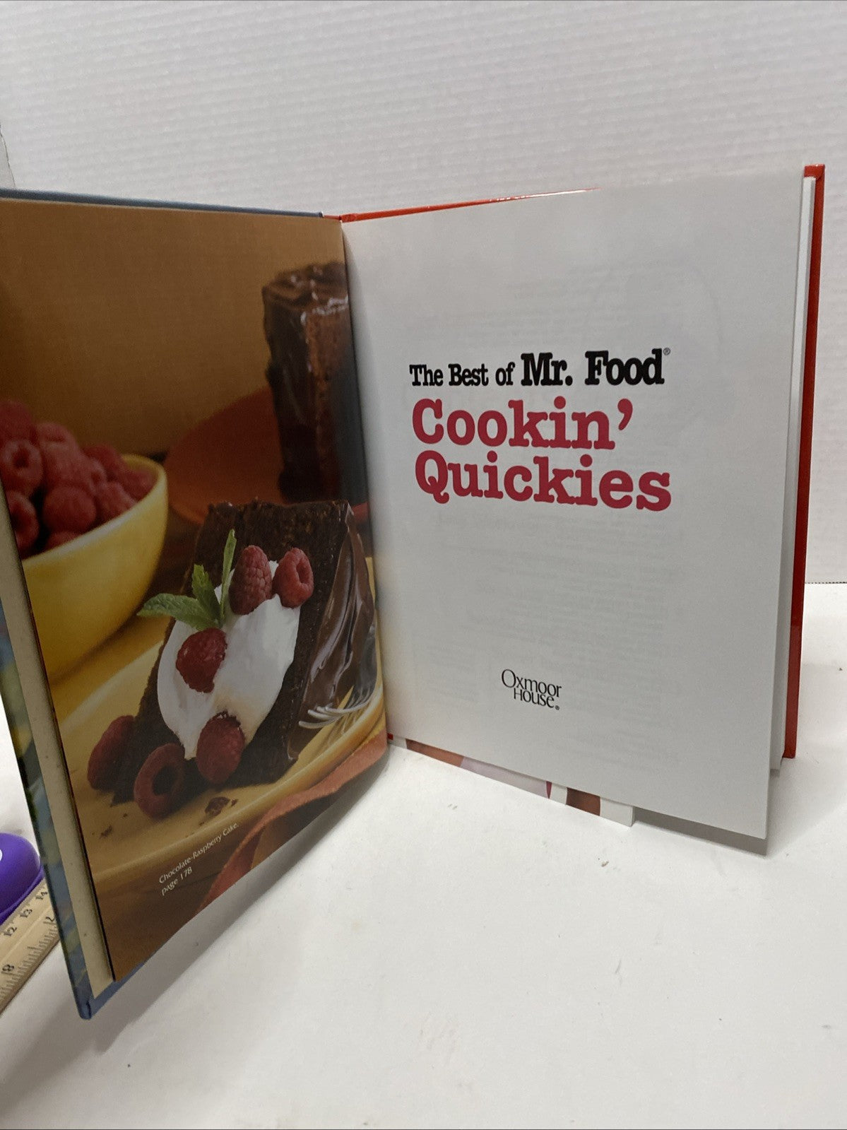 The Best of Mr. Food Cookin' Quickies by Art Ginsburg Cook Book Cookbook Recipes