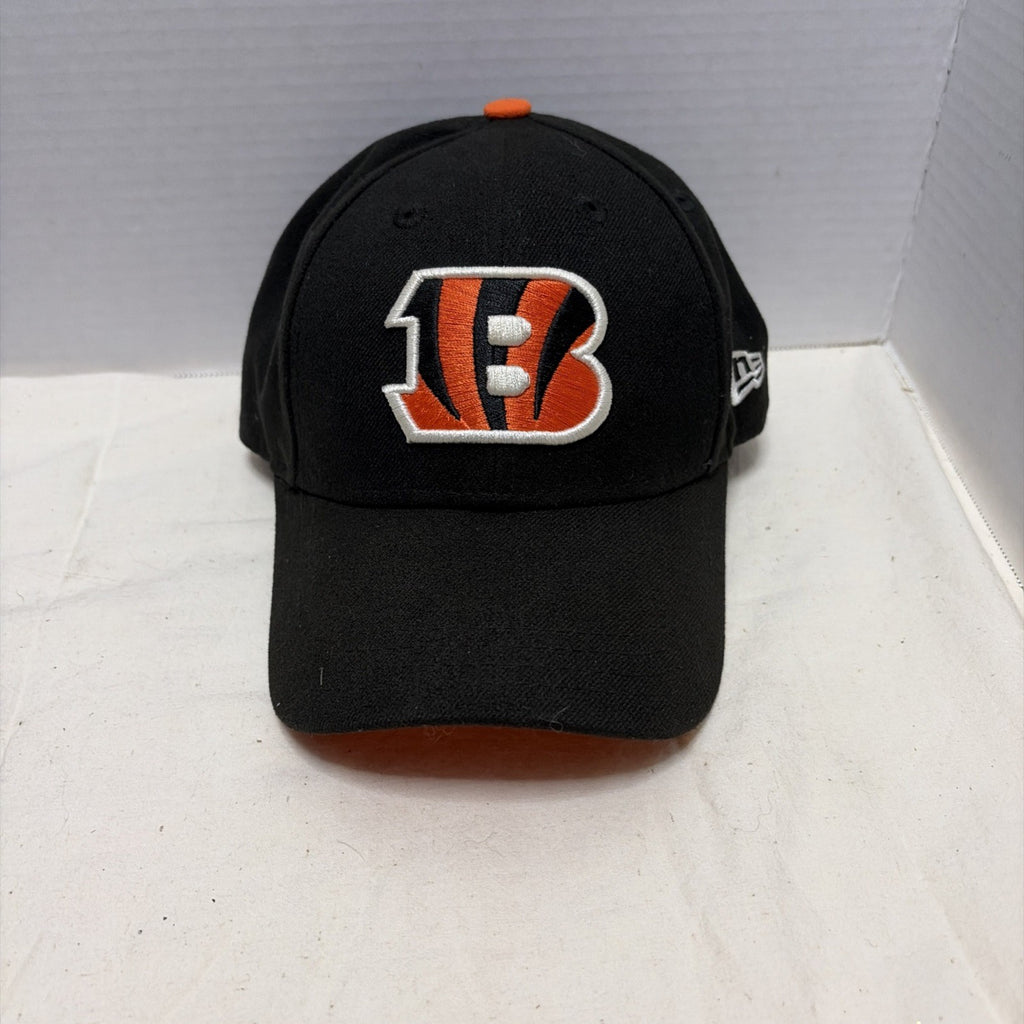 New Era Cincinnati Bengals Hat, Hook And Loop Adjustable Strap, Embroidered Logo