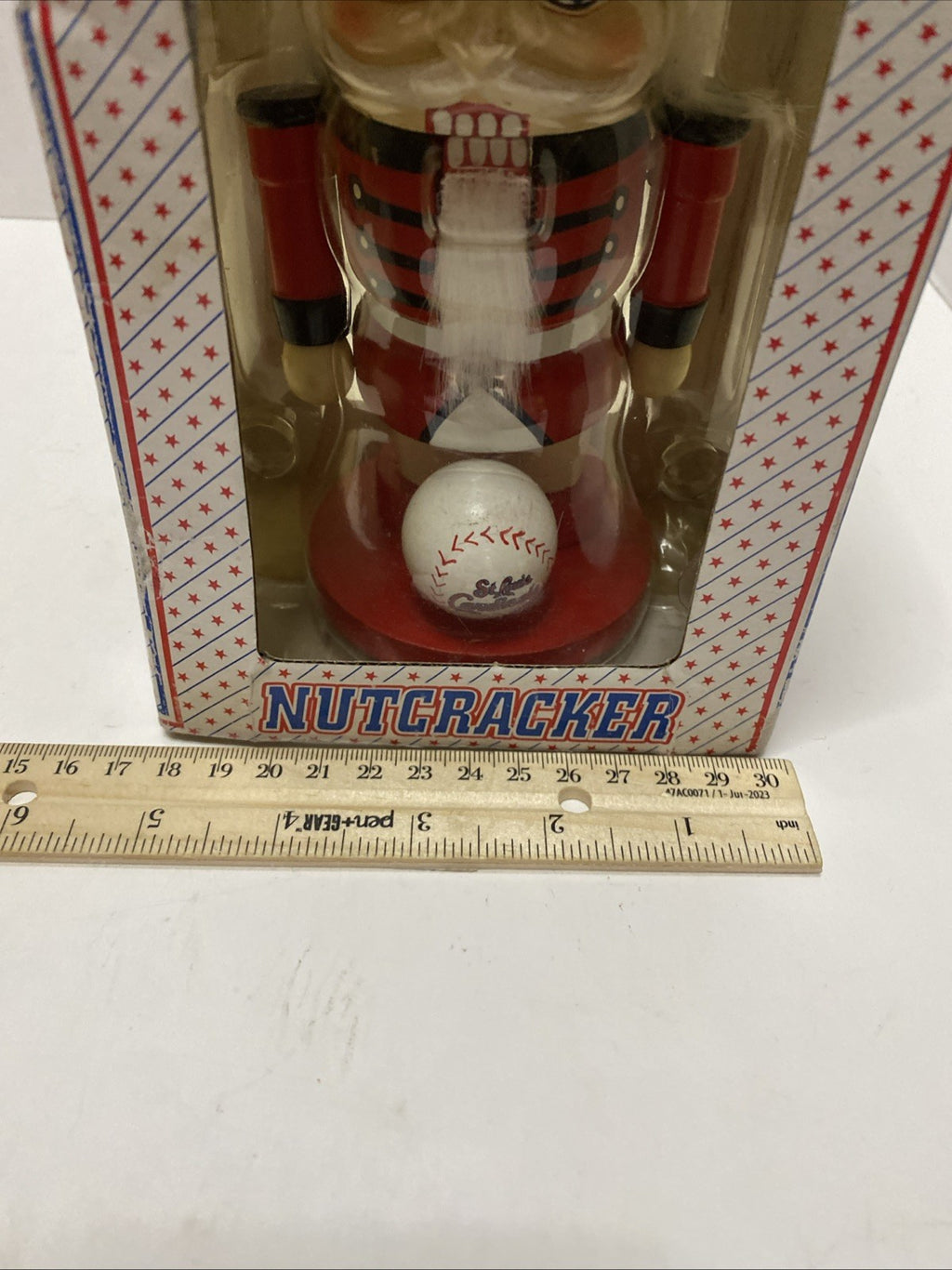 Topperscot MLB St Louis Cardinals 7 in Tall Nutcracker