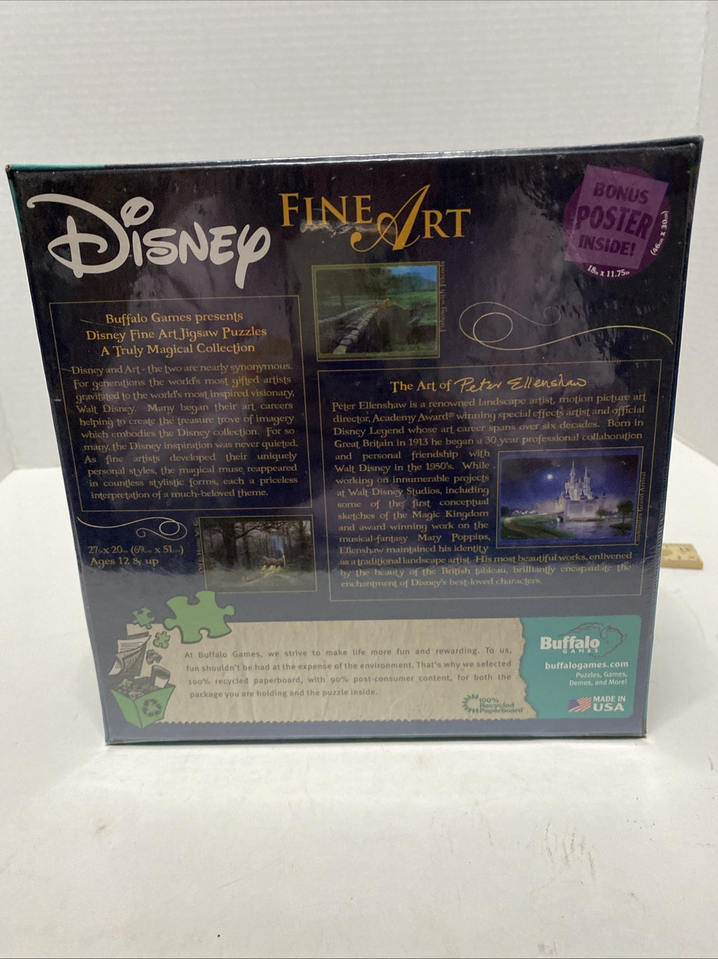 Disney Fine Art Cinderella's Grand Arrival 1000 Piece Puzzle by Peter Ellenshaw