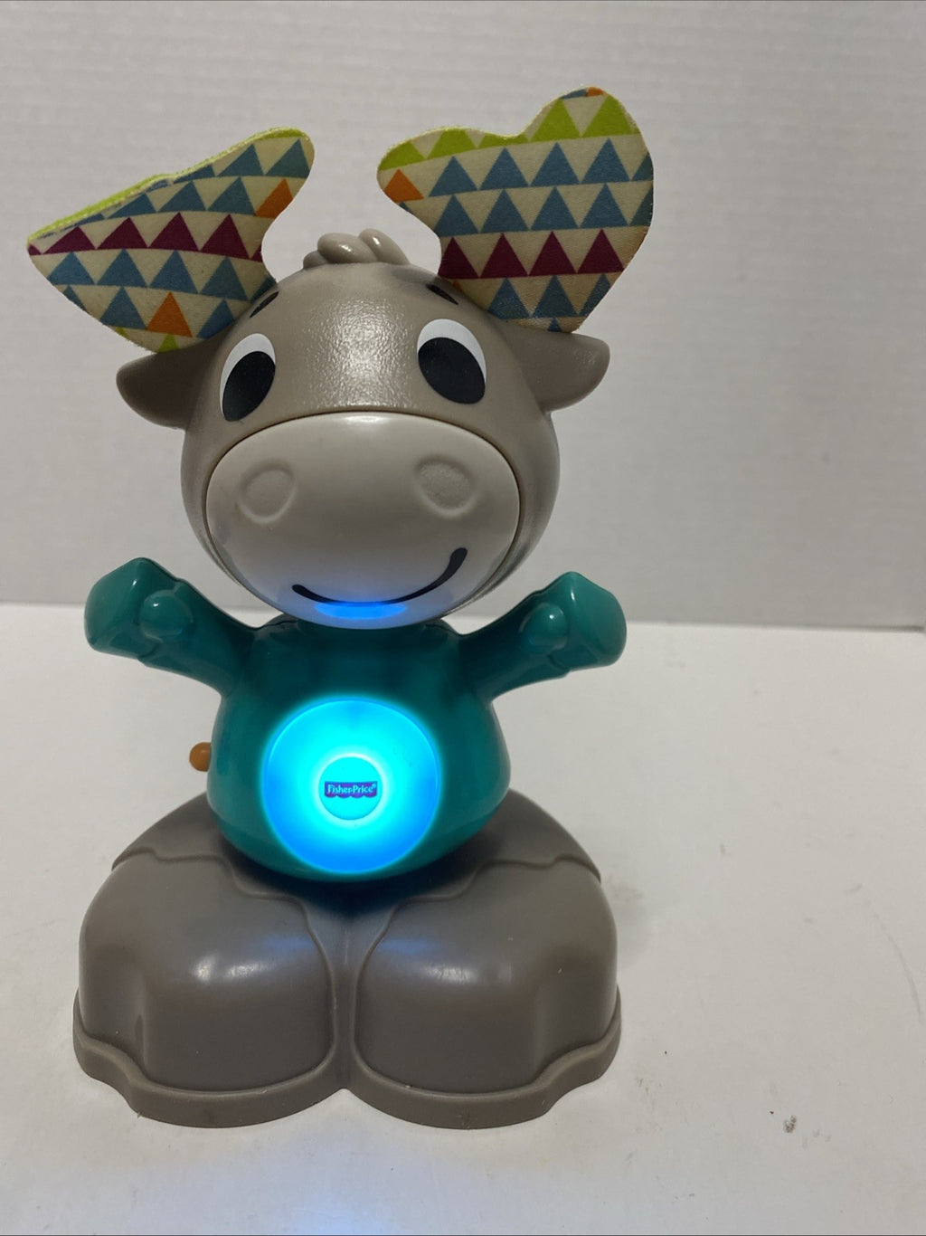 Fisher Price Linkimals Light Up & Learning Musical Moose tested & works