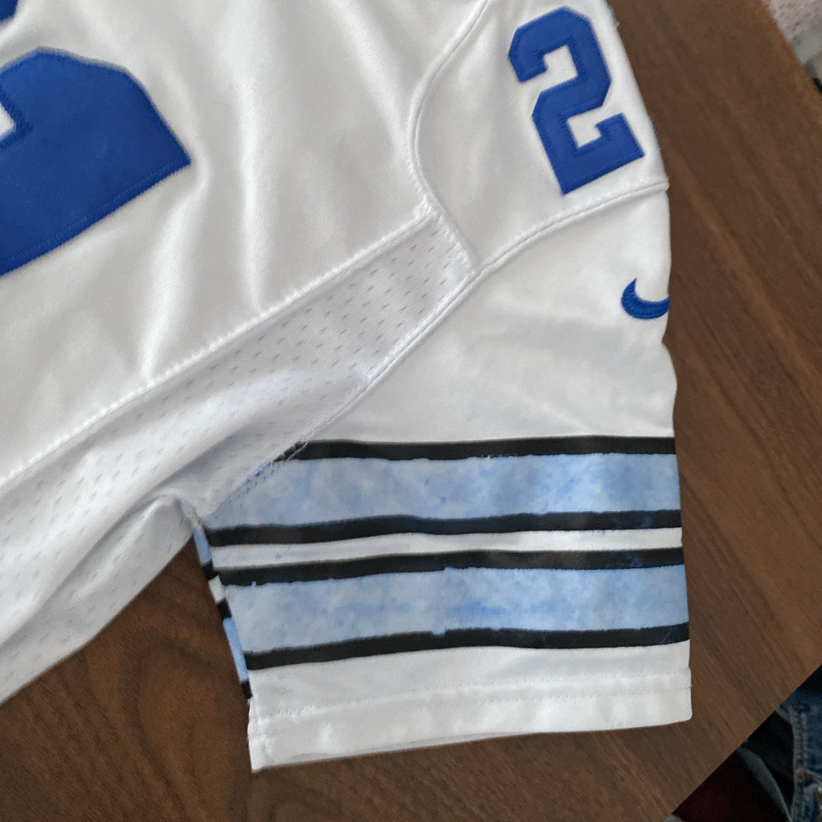 Ezekiel Elliott  White Jersey Nike On Field Kids S Dallas Cowboys Jersey